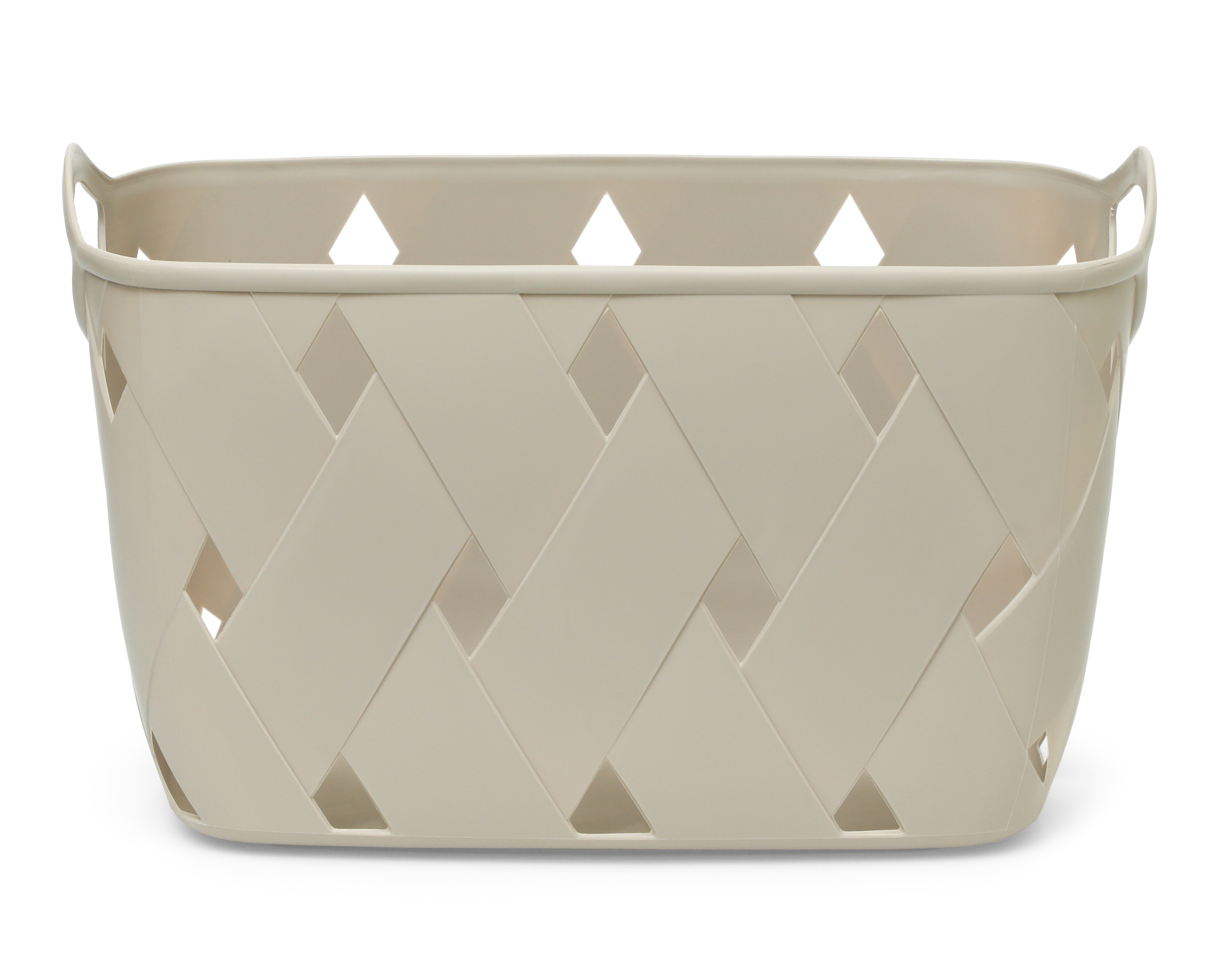 Foto 4 pulgar | Foto 3 | Canasta de Plástico Lara Gris +Simple 3 Piezas