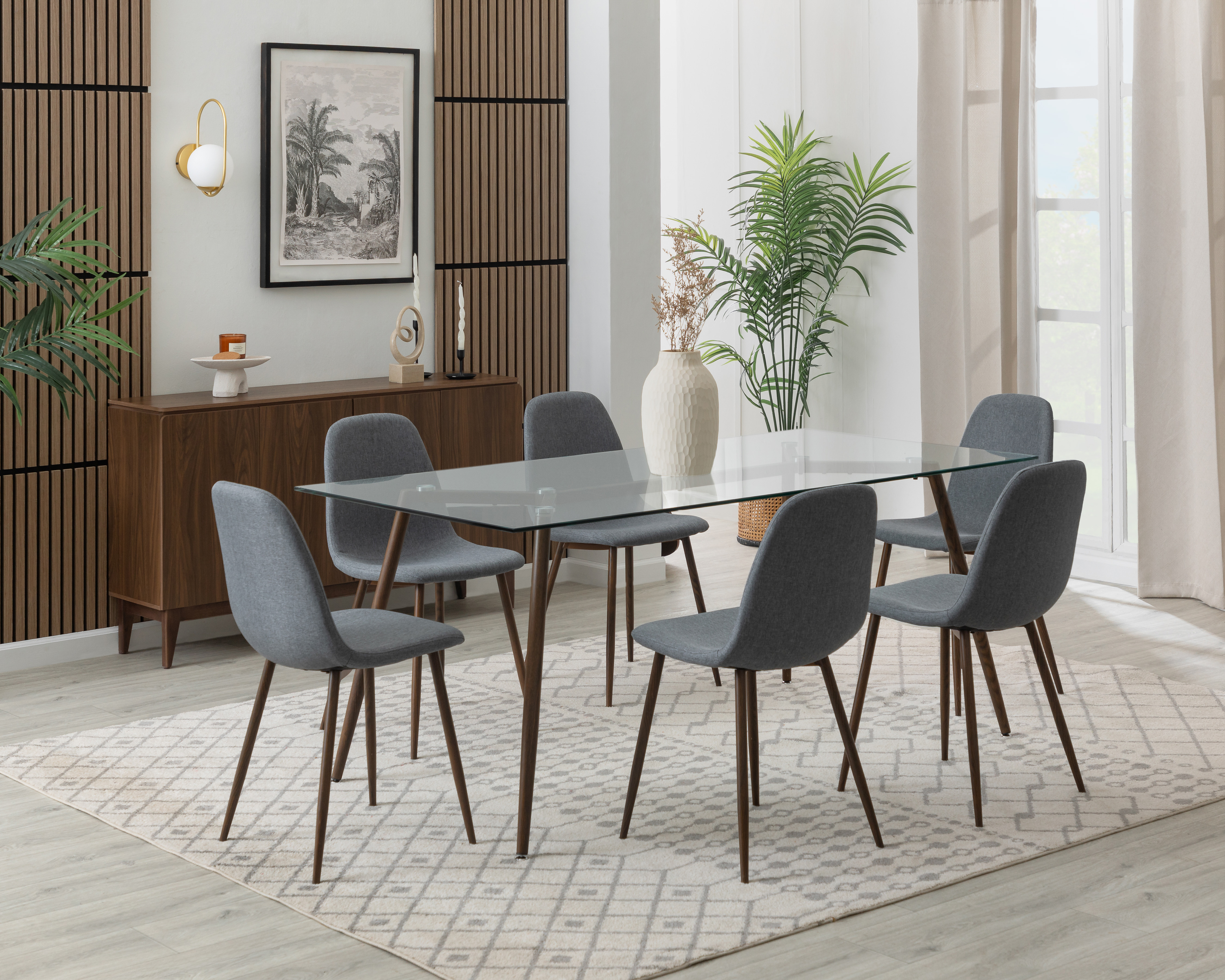 Comedor Laos con 6 Sillas