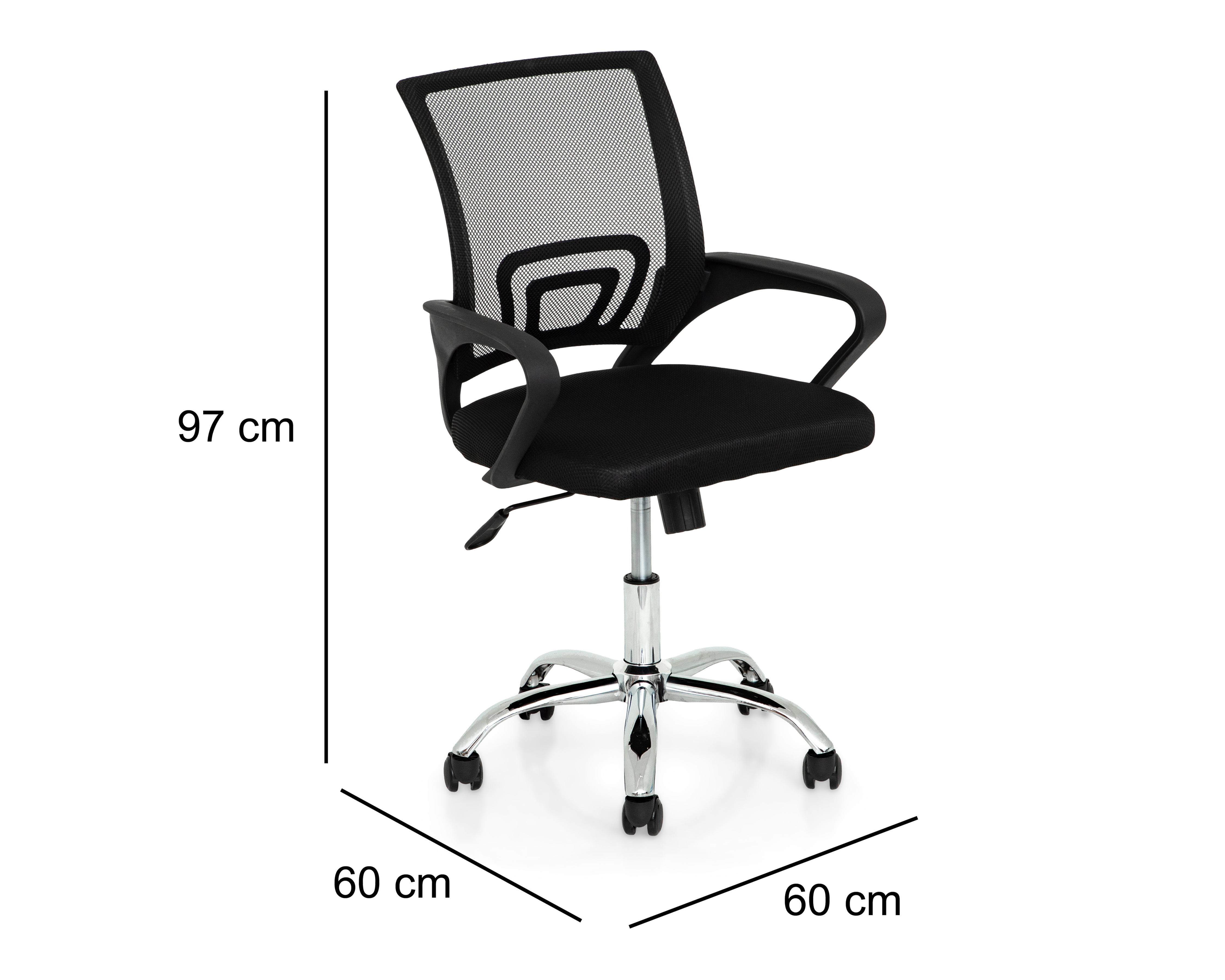 Foto 6 | Foto 6 | Silla de Oficina Genova Negra