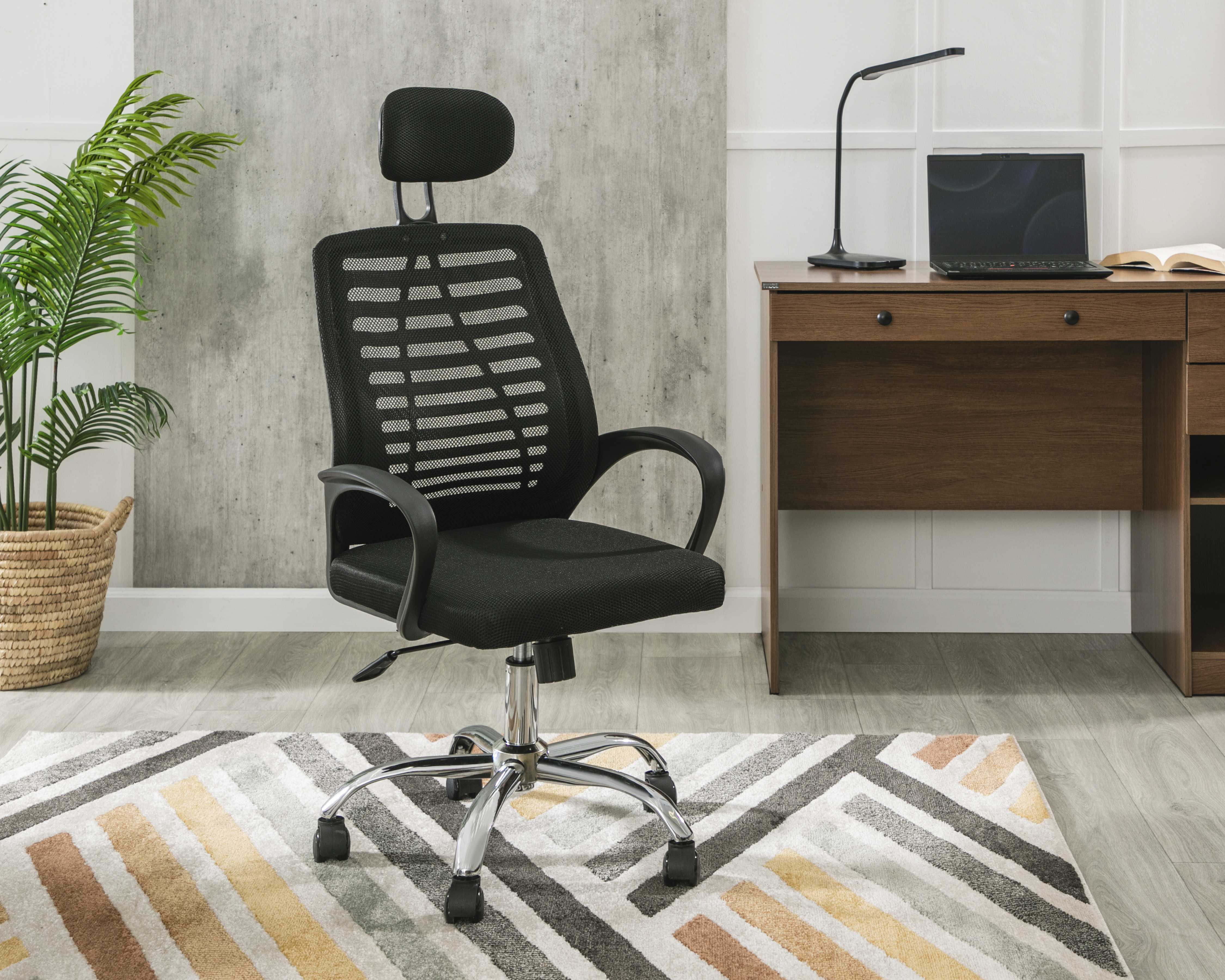 Silla de Oficina Catar Negra