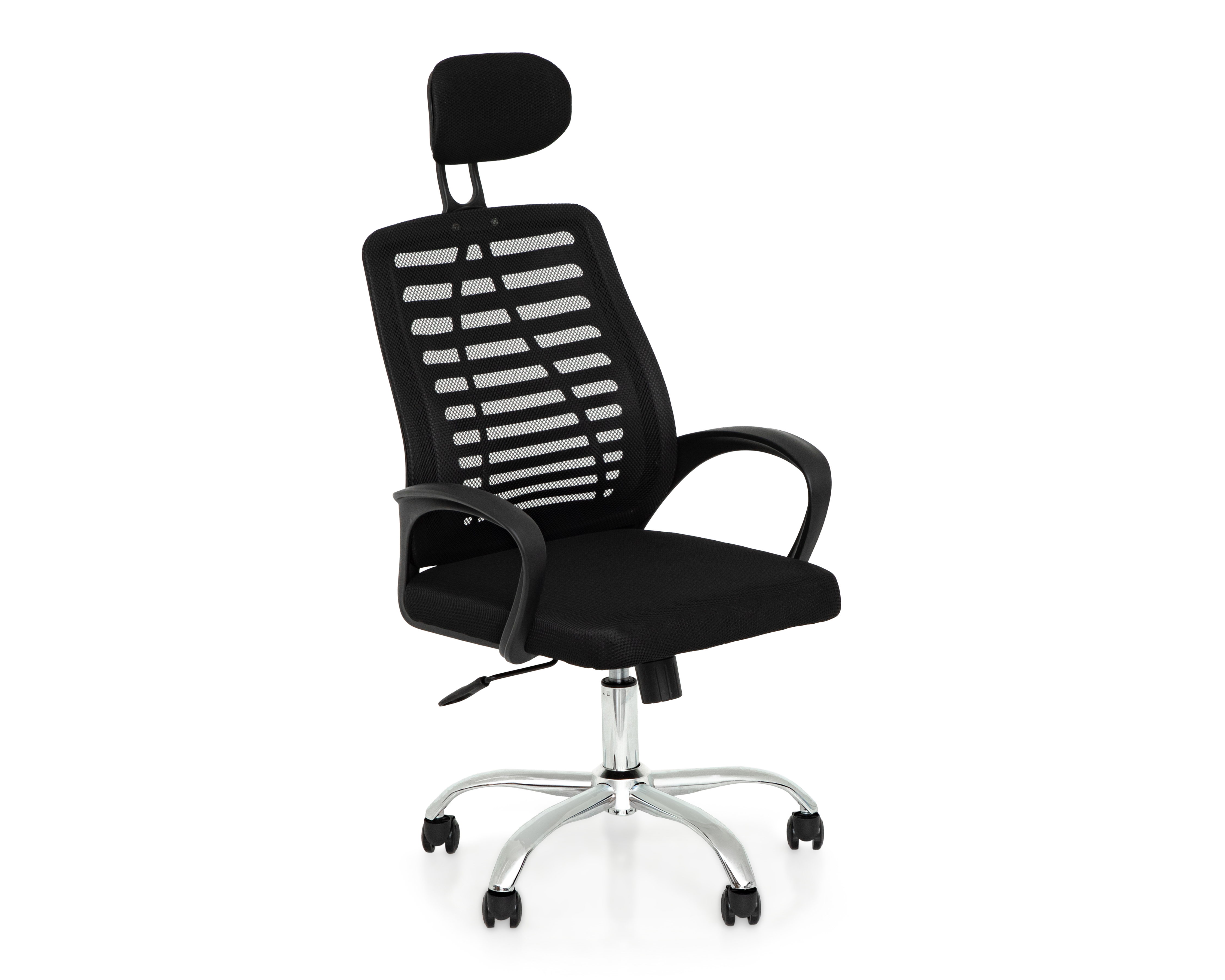 Foto 3 pulgar | Foto 2 | Silla de Oficina Catar Negra