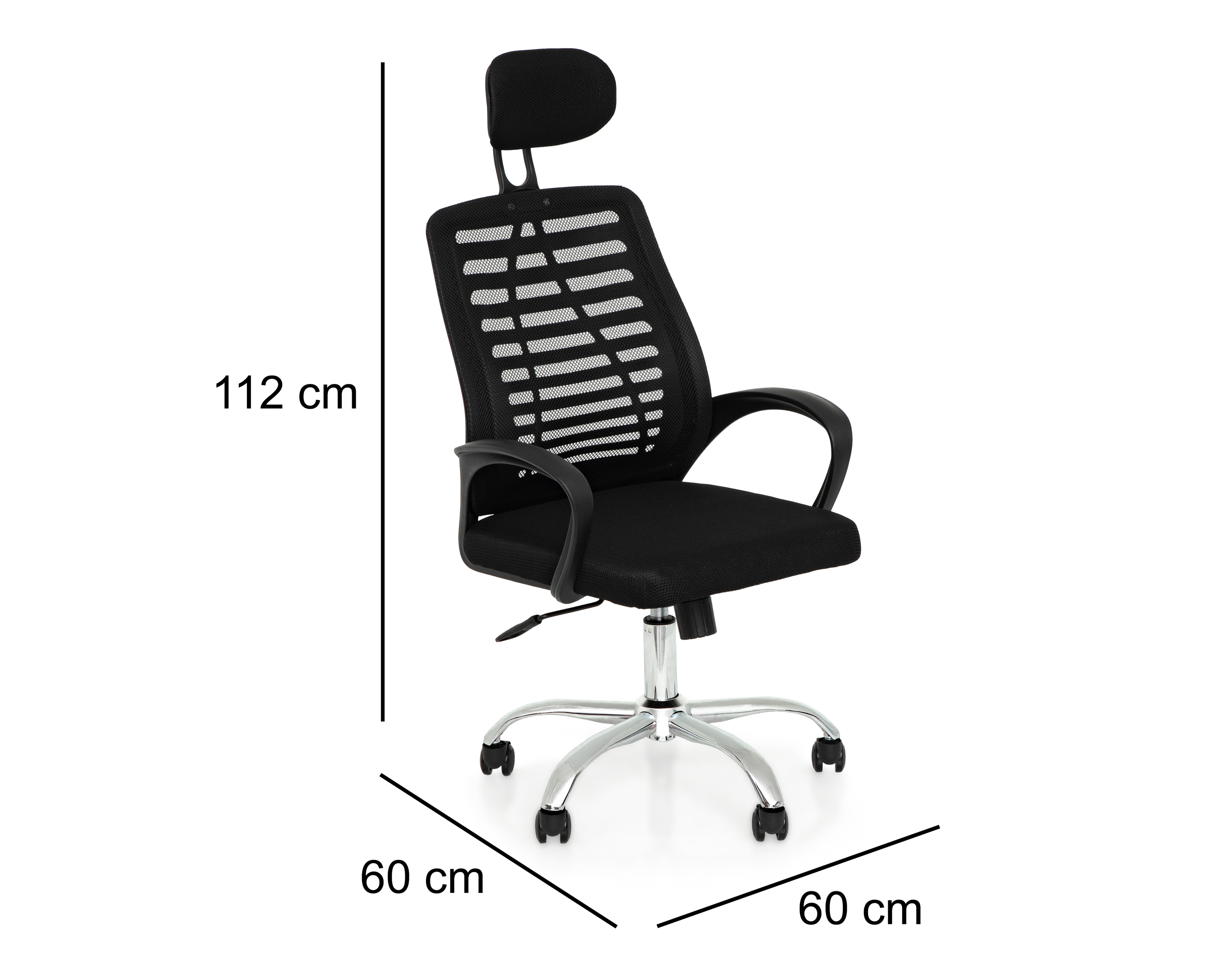 Foto 6 | Foto 6 | Silla de Oficina Catar Negra