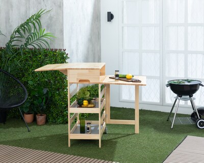 Foto 6 | Foto 6 | Mesa Multiusos Plegable Ikal Kiana 120 x 91 cm