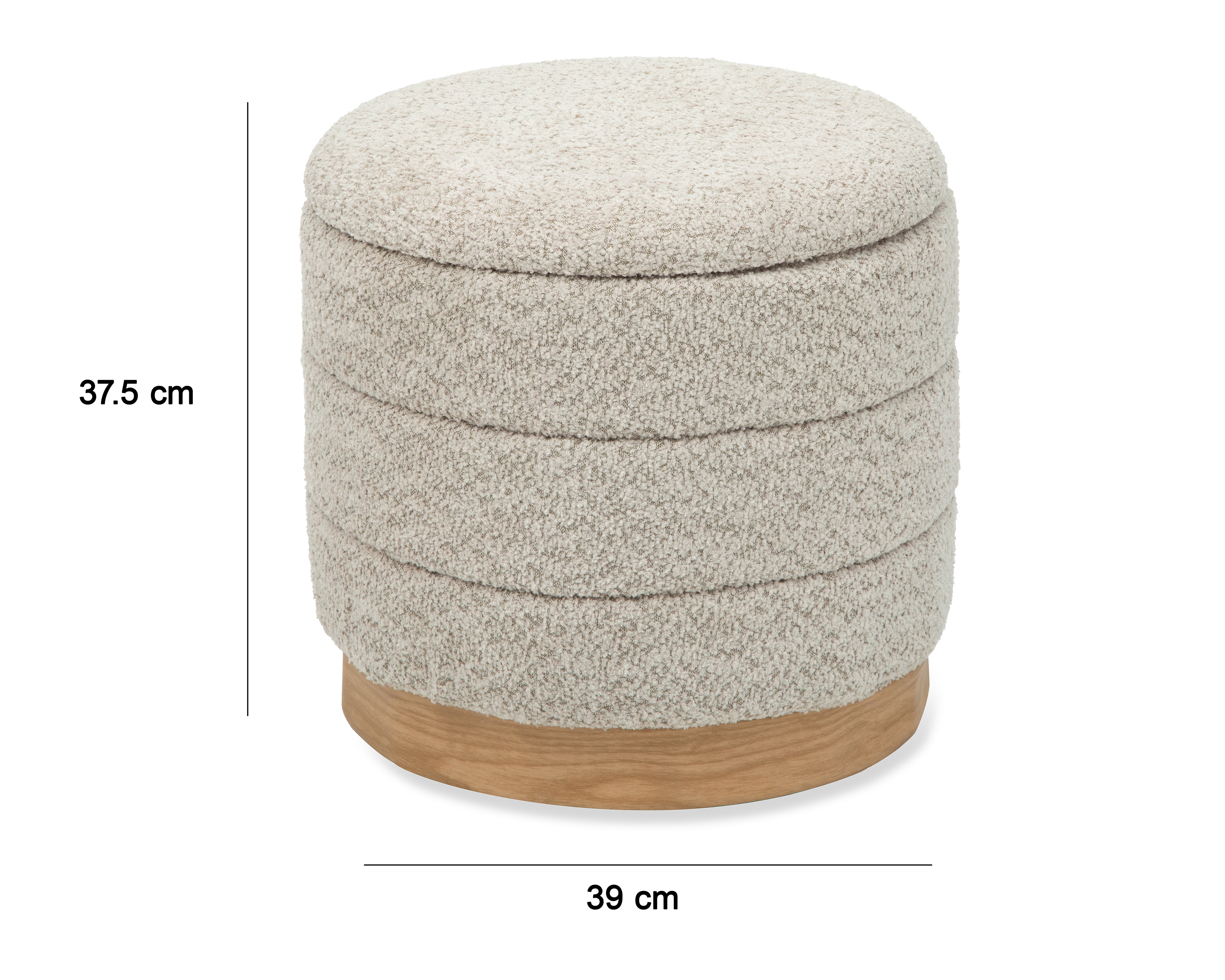 Foto 6 | Foto 7 | Taburete de Madera +Simple Gabriel