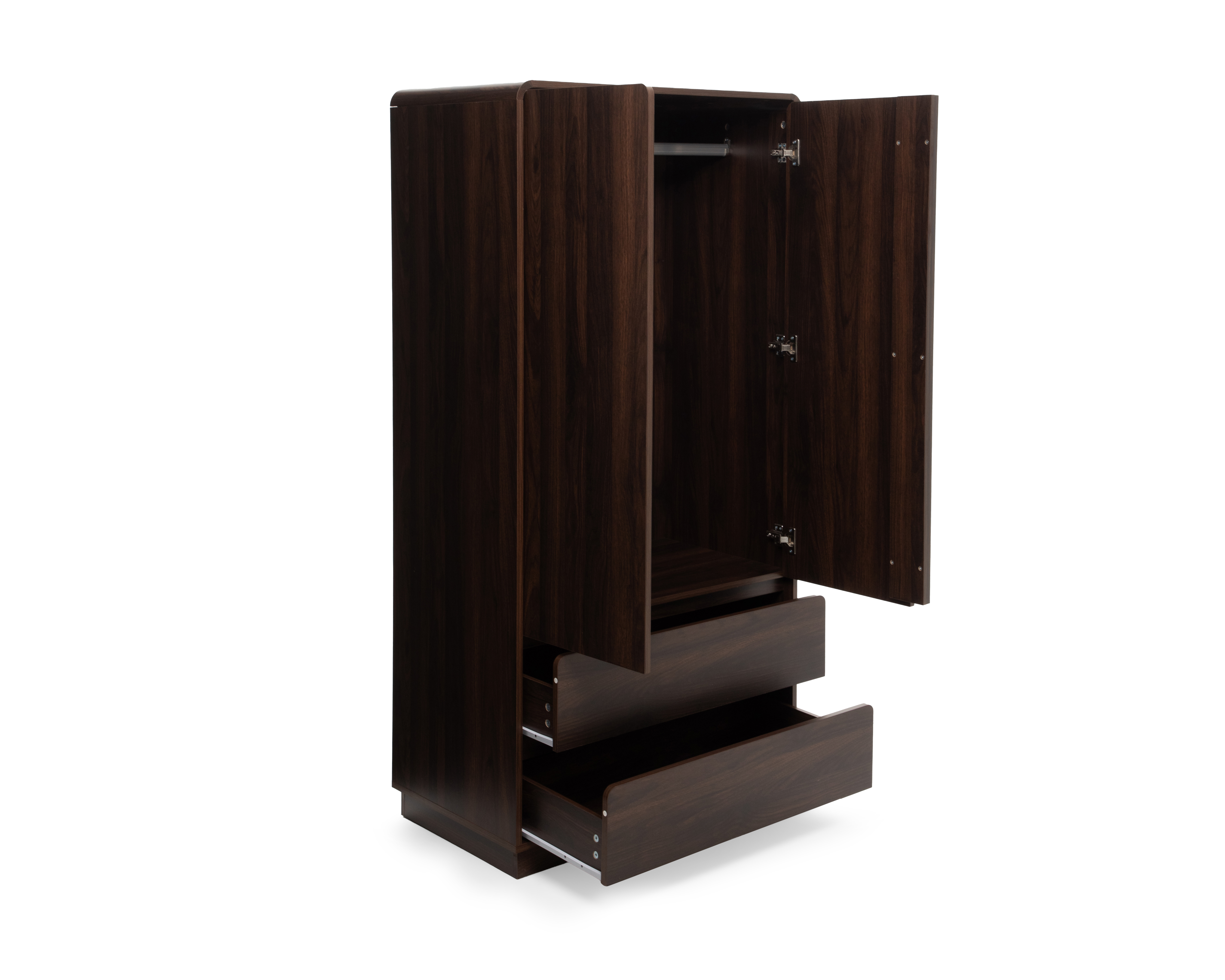 Foto 3 | Foto 3 | Ropero de Madera Ikal Ander Café 161 cm