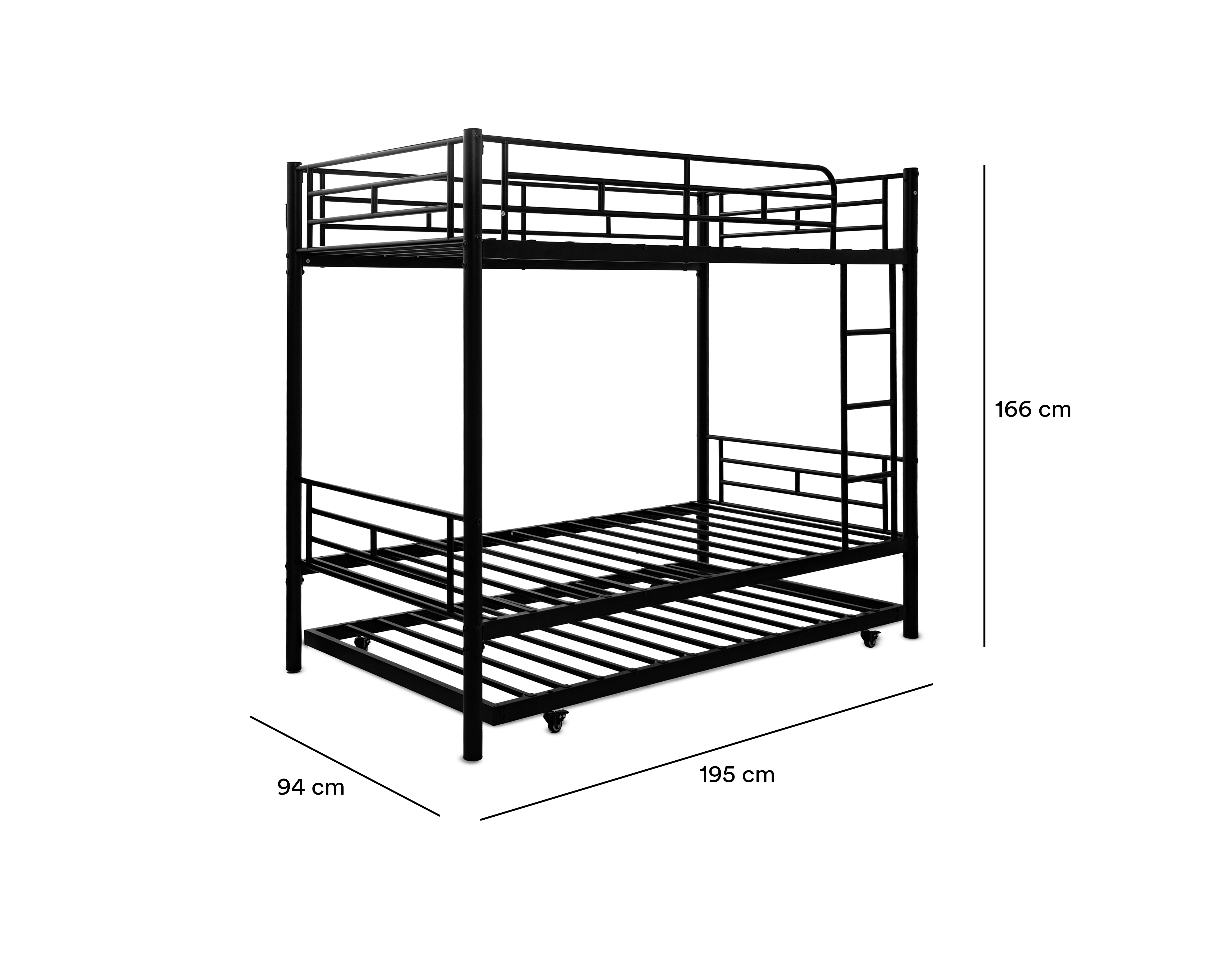 Foto 7 pulgar | Foto 6 | Litera Individual Lucia de Metal