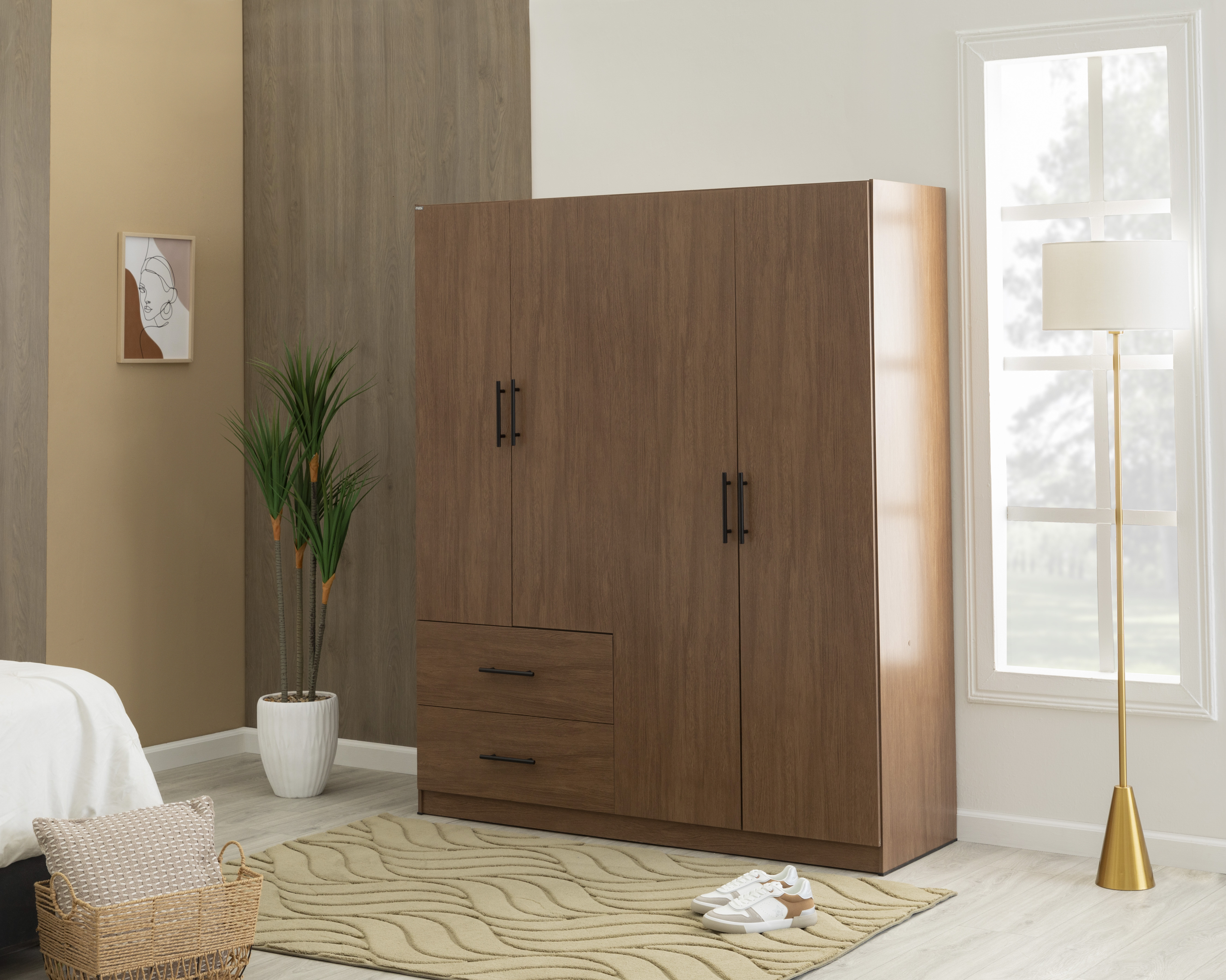 Ropero Mobi Himalaya Nogal