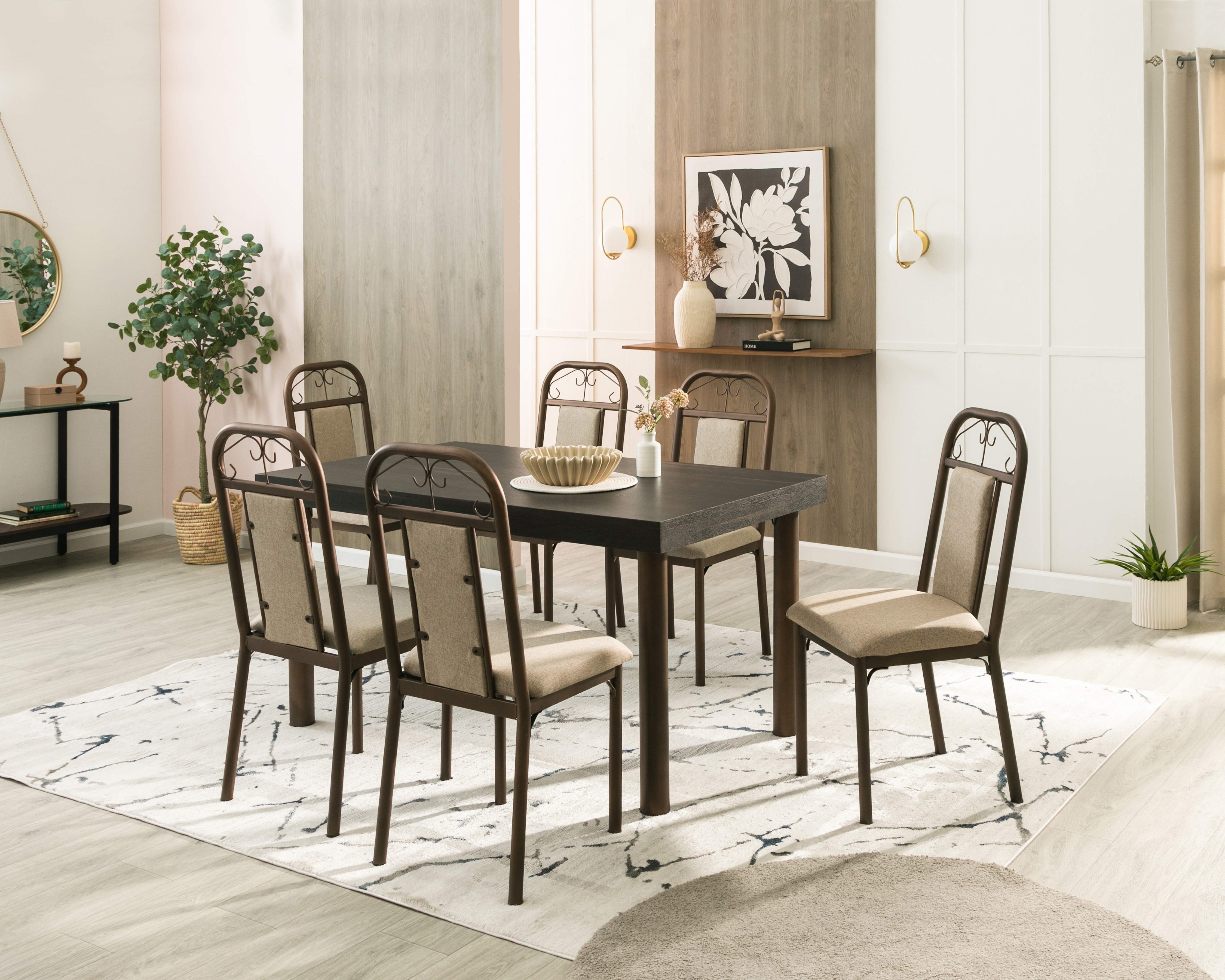 Comedor Ixchel con 6 Sillas