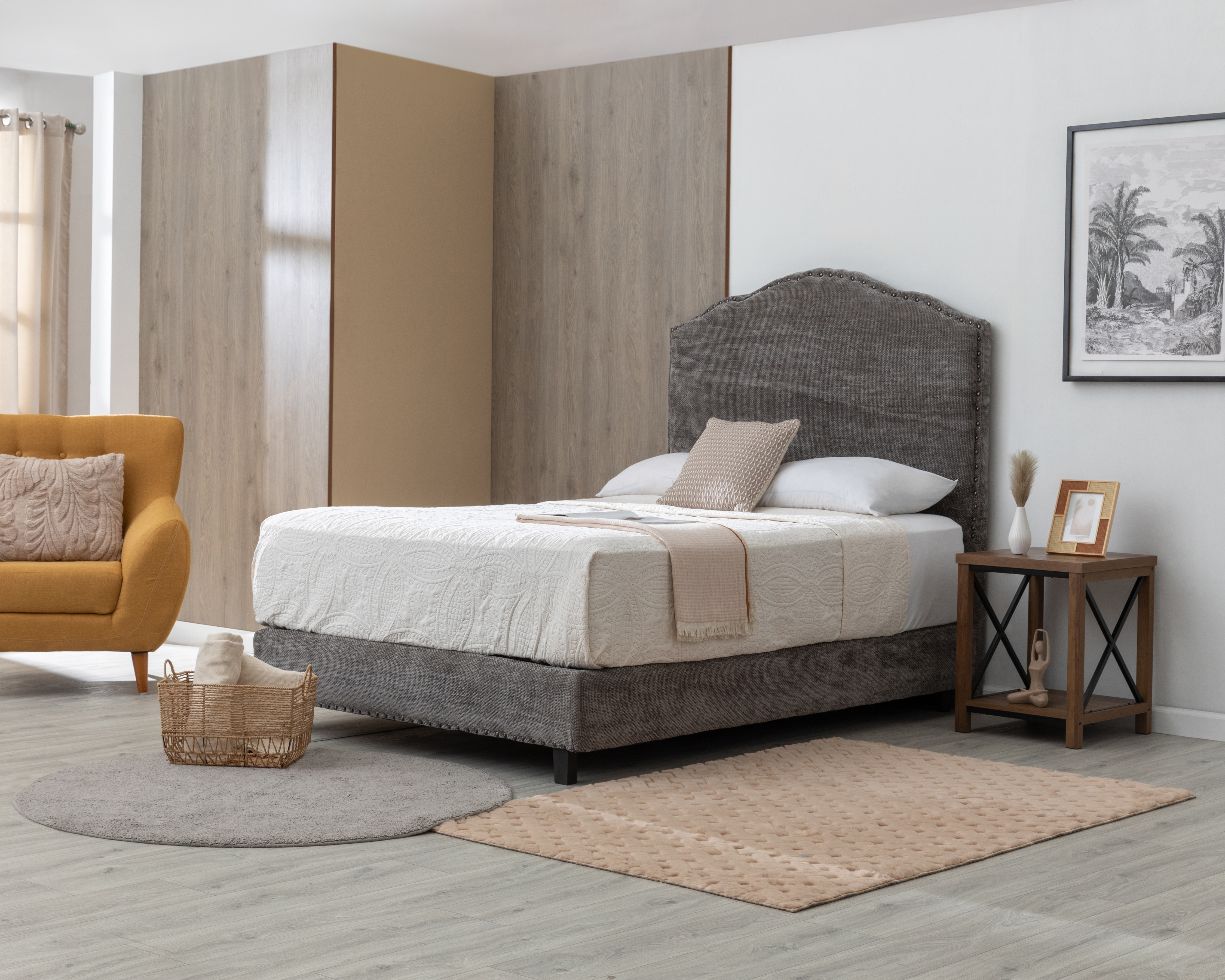 Base para Cama Matrimonial Sevilla de Madera