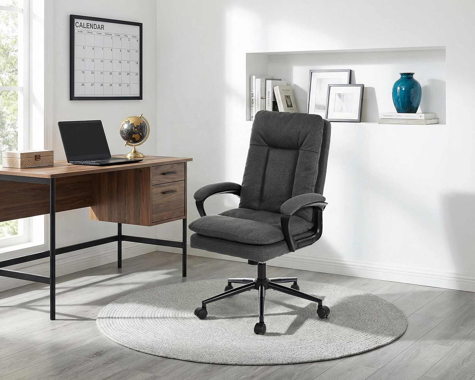 Foto 1 | Foto 1 | Silla de Oficina Ginebra Gris