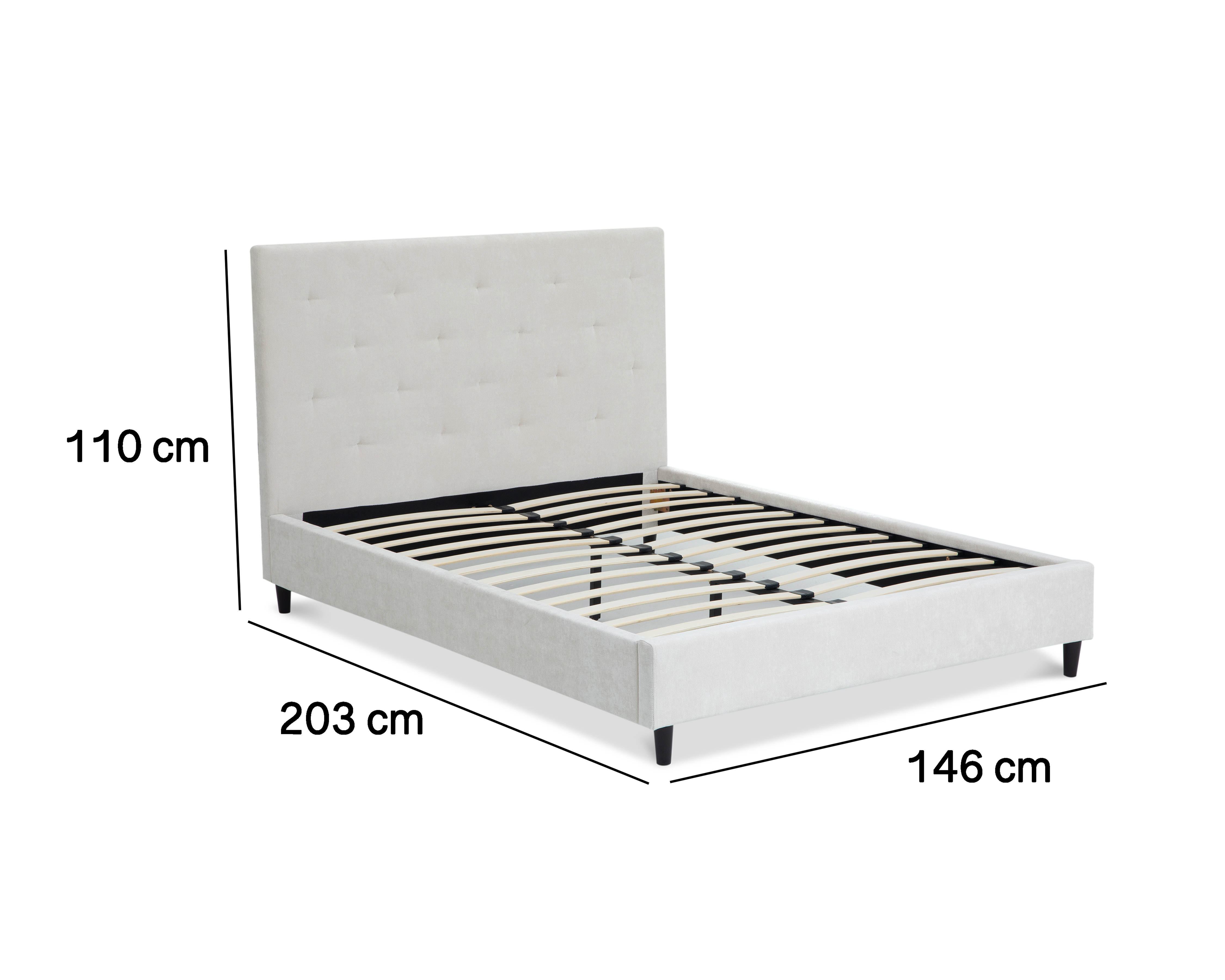 Foto 6 | Foto 6 | Base para Cama Matrimonial Orquídea de Madera