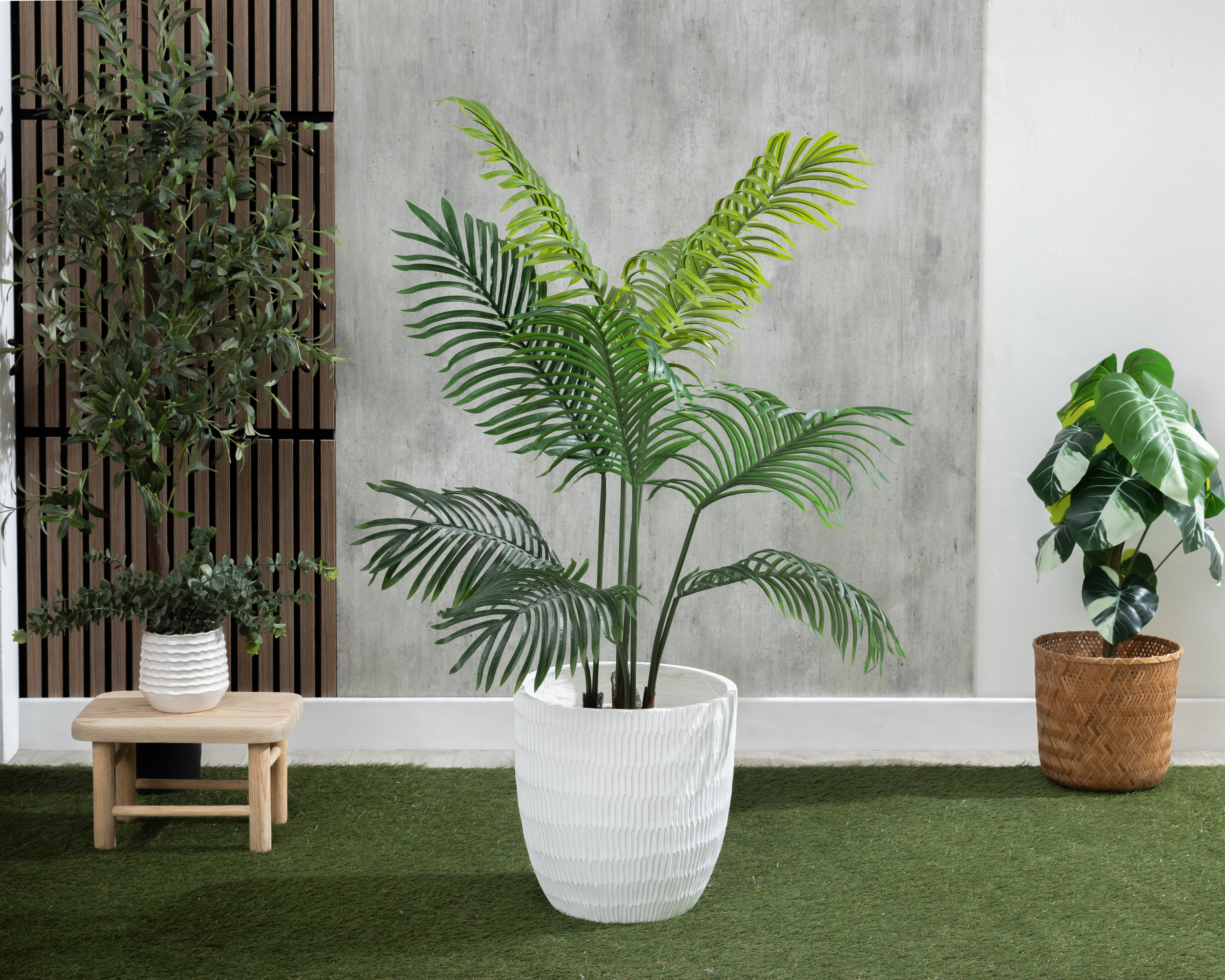 Foto 5 pulgar | Foto 4 | Maceta de Fibra de Vidrio Congo 34.2 cm