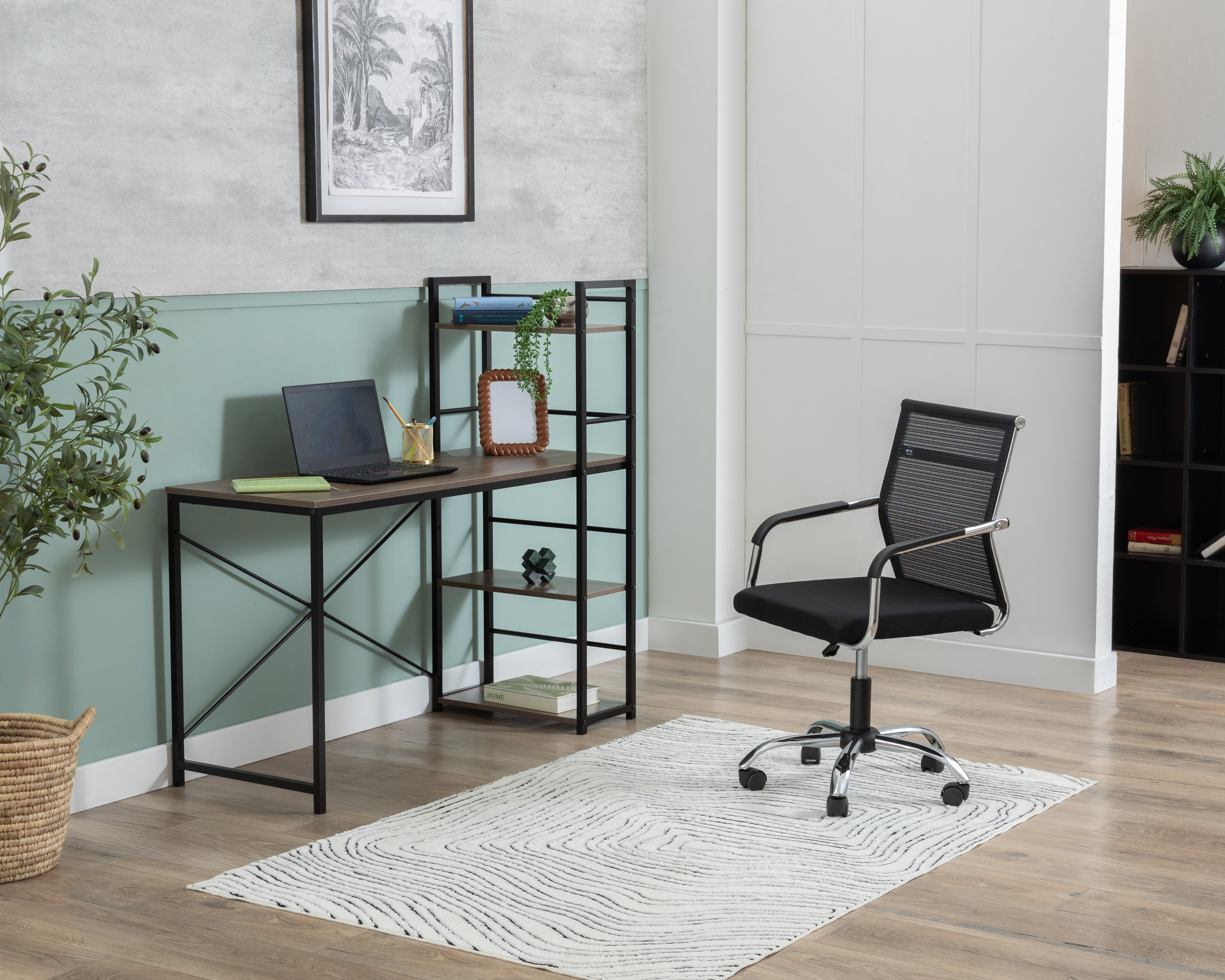 Foto 1 | Foto 1 | Escritorio de Madera Moscú Café