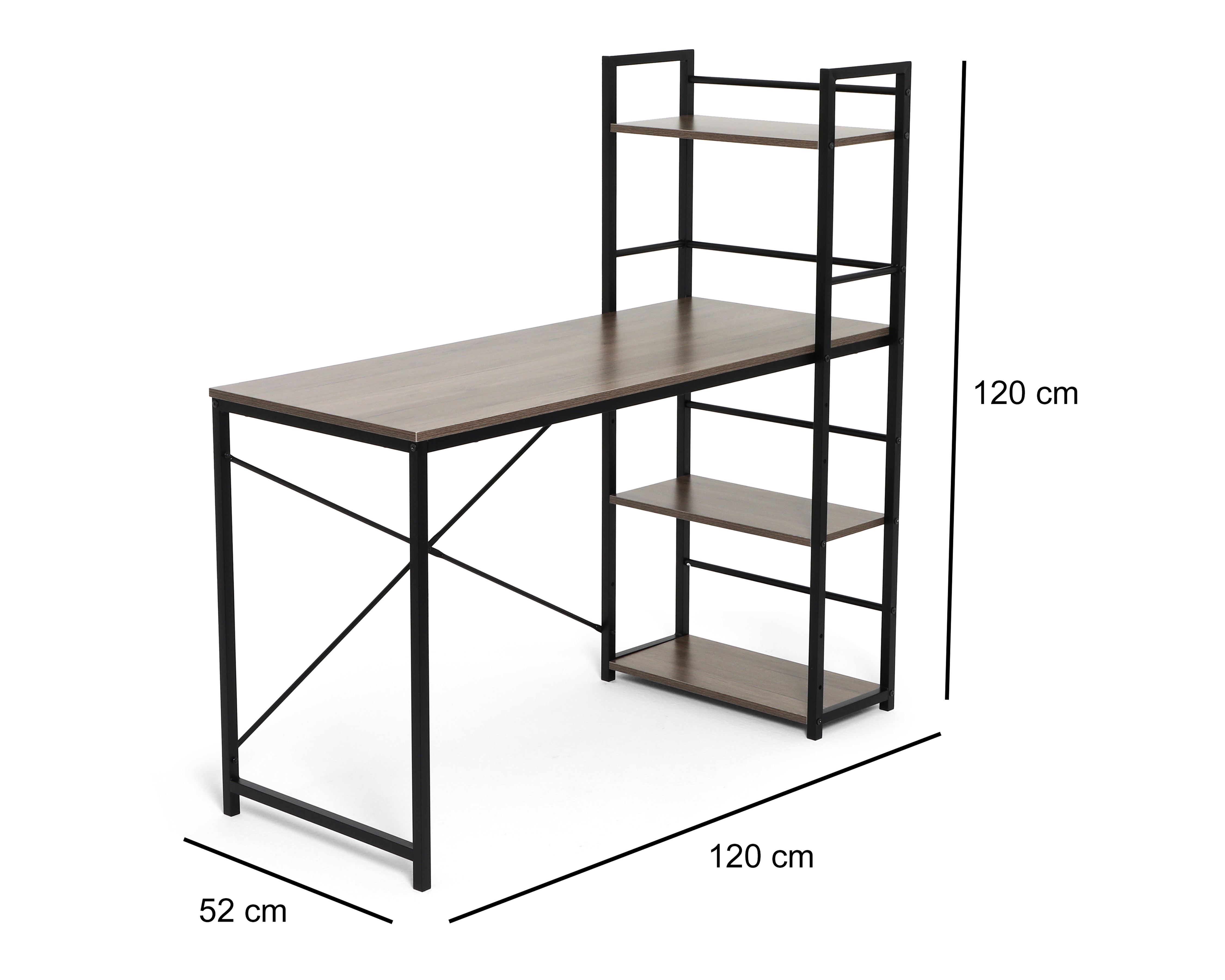 Foto 7 pulgar | Foto 6 | Escritorio de Madera Moscú Café