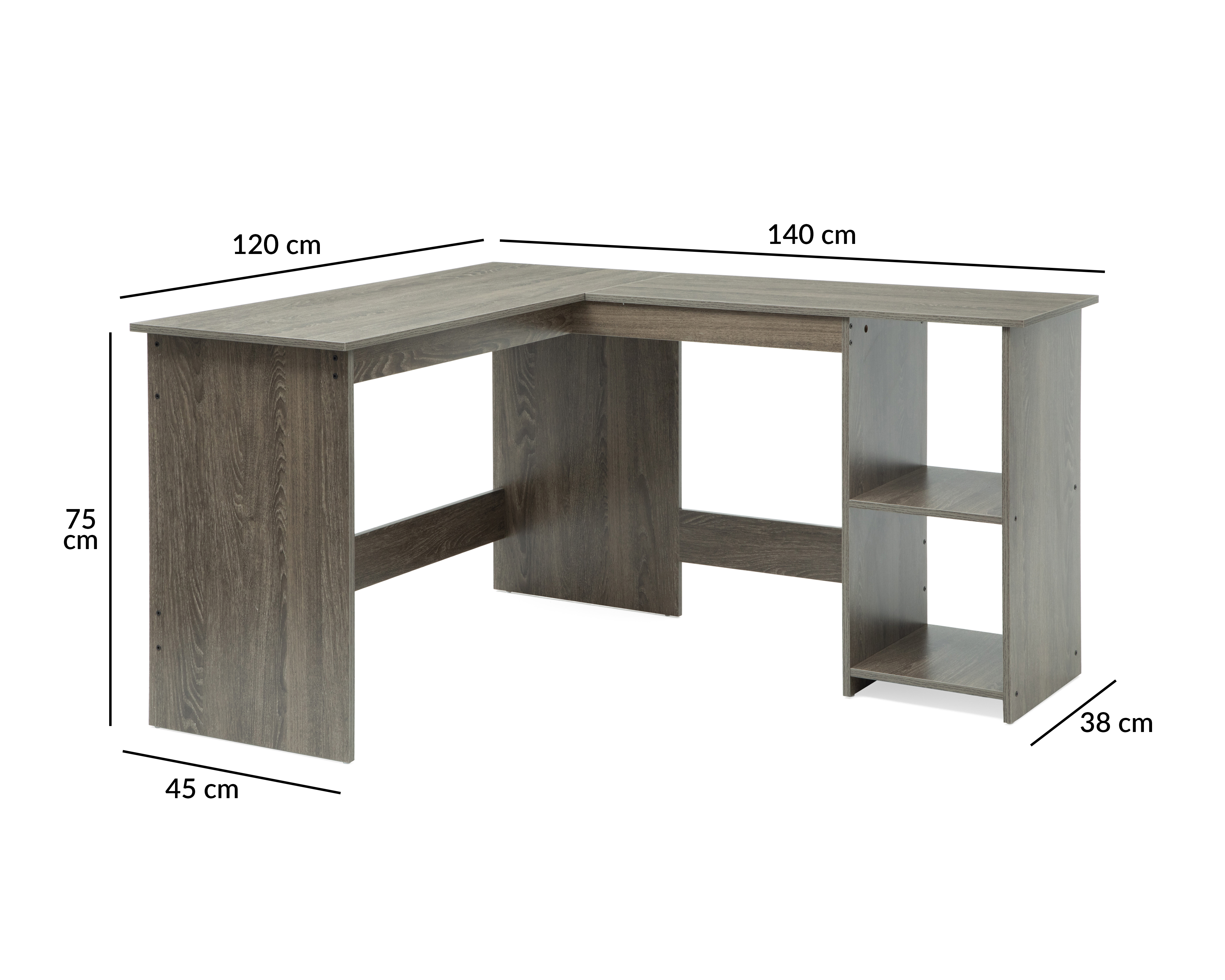 Foto 6 | Foto 6 | Escritorio de Madera Edison Café