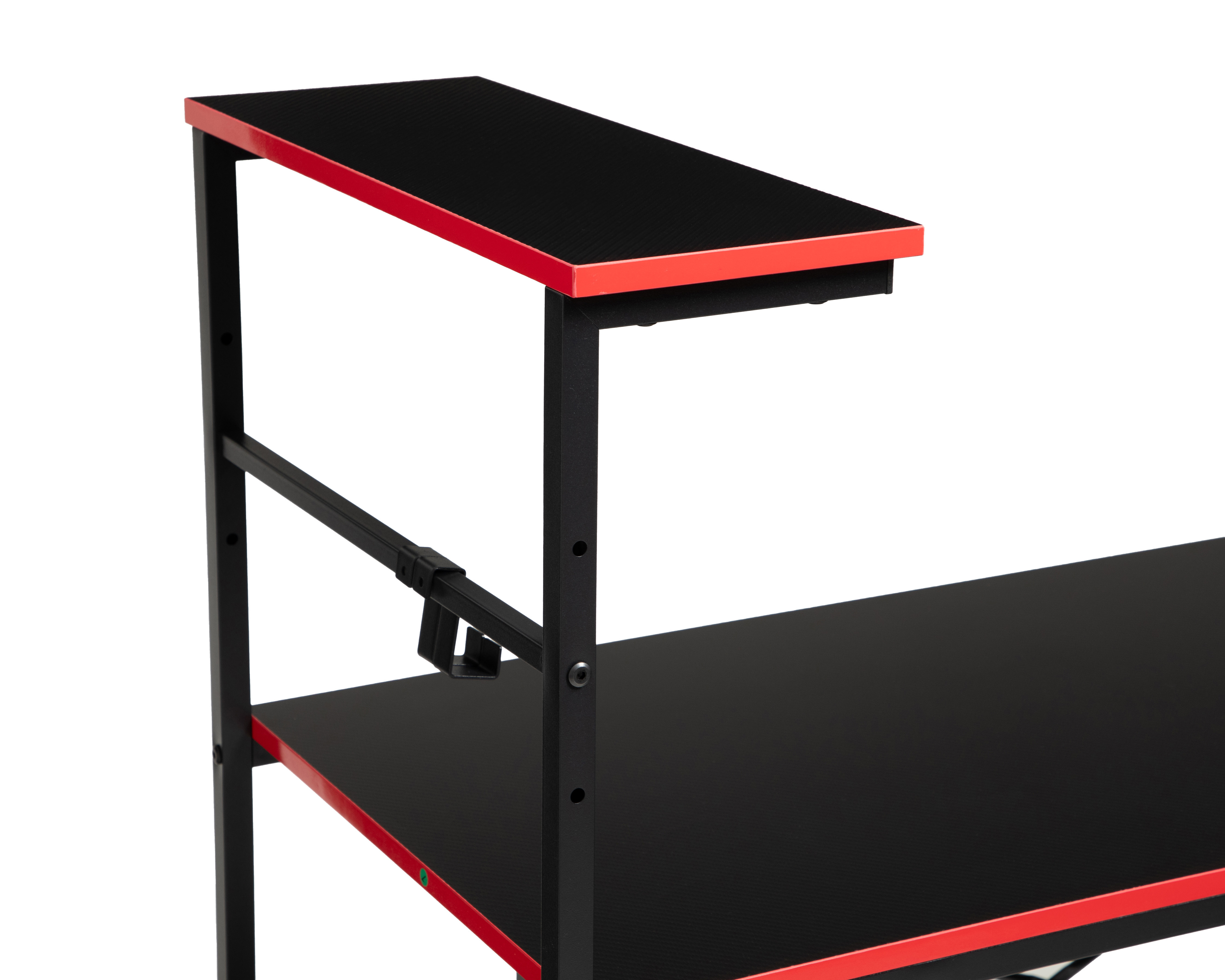 Foto 4 | Foto 4 | Escritorio Gamer Gamecraft con Entrepaños Negro