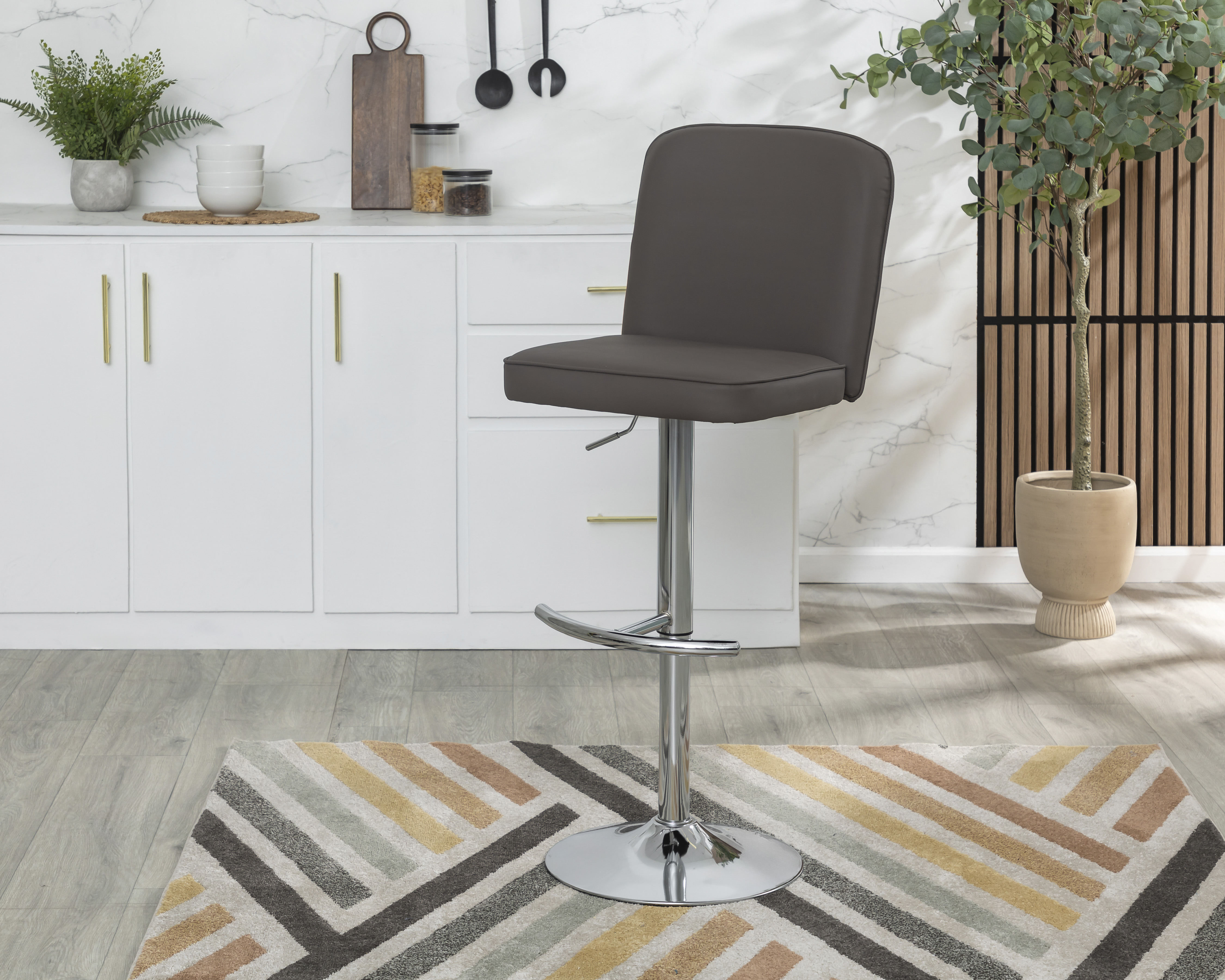 Banco de Metal Ikal Toronto Gris