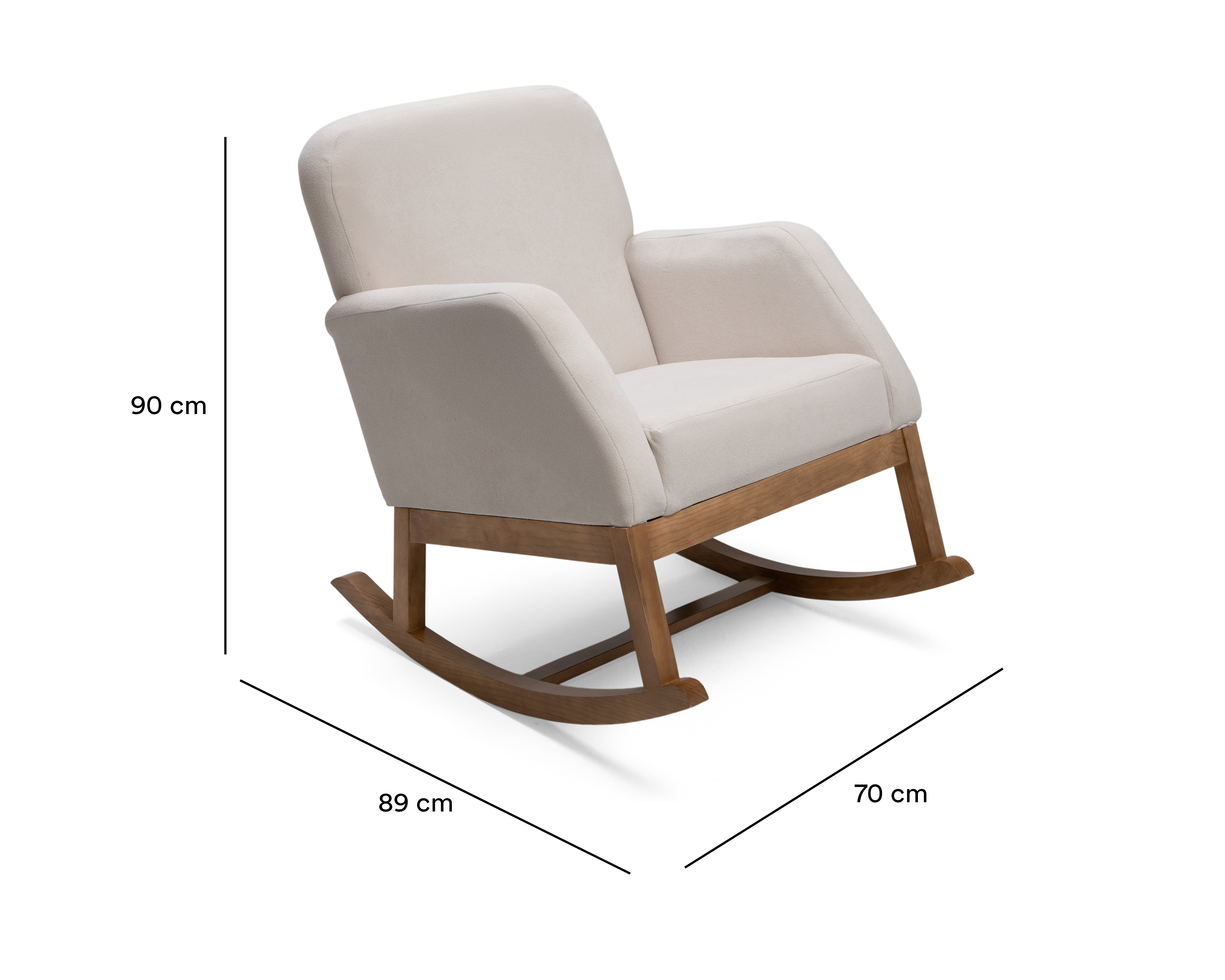 Foto 7 | Foto 7 | Silla Mecedora de Madera Victoria Isabella