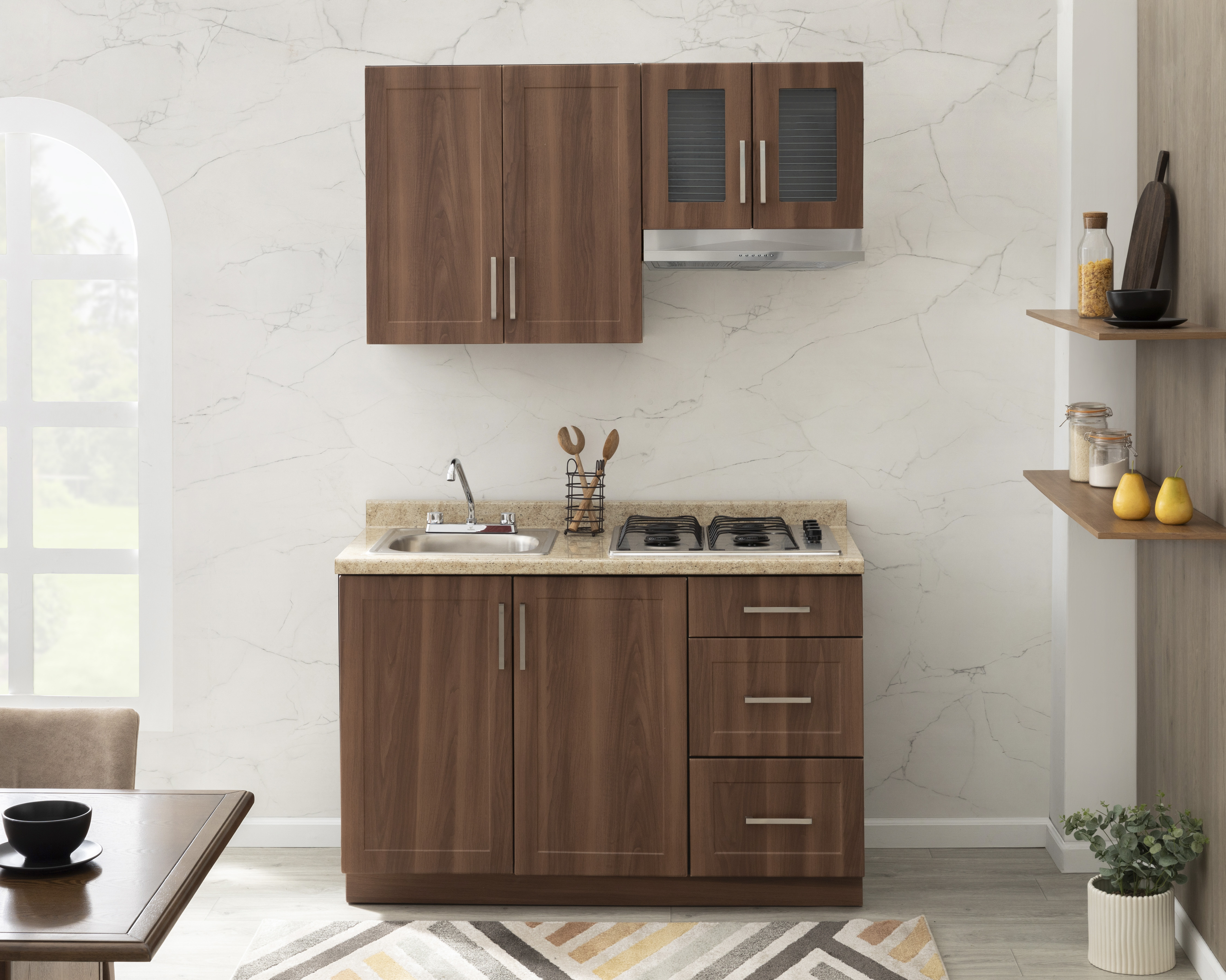 Cocina Integral Siena Café 136 cm