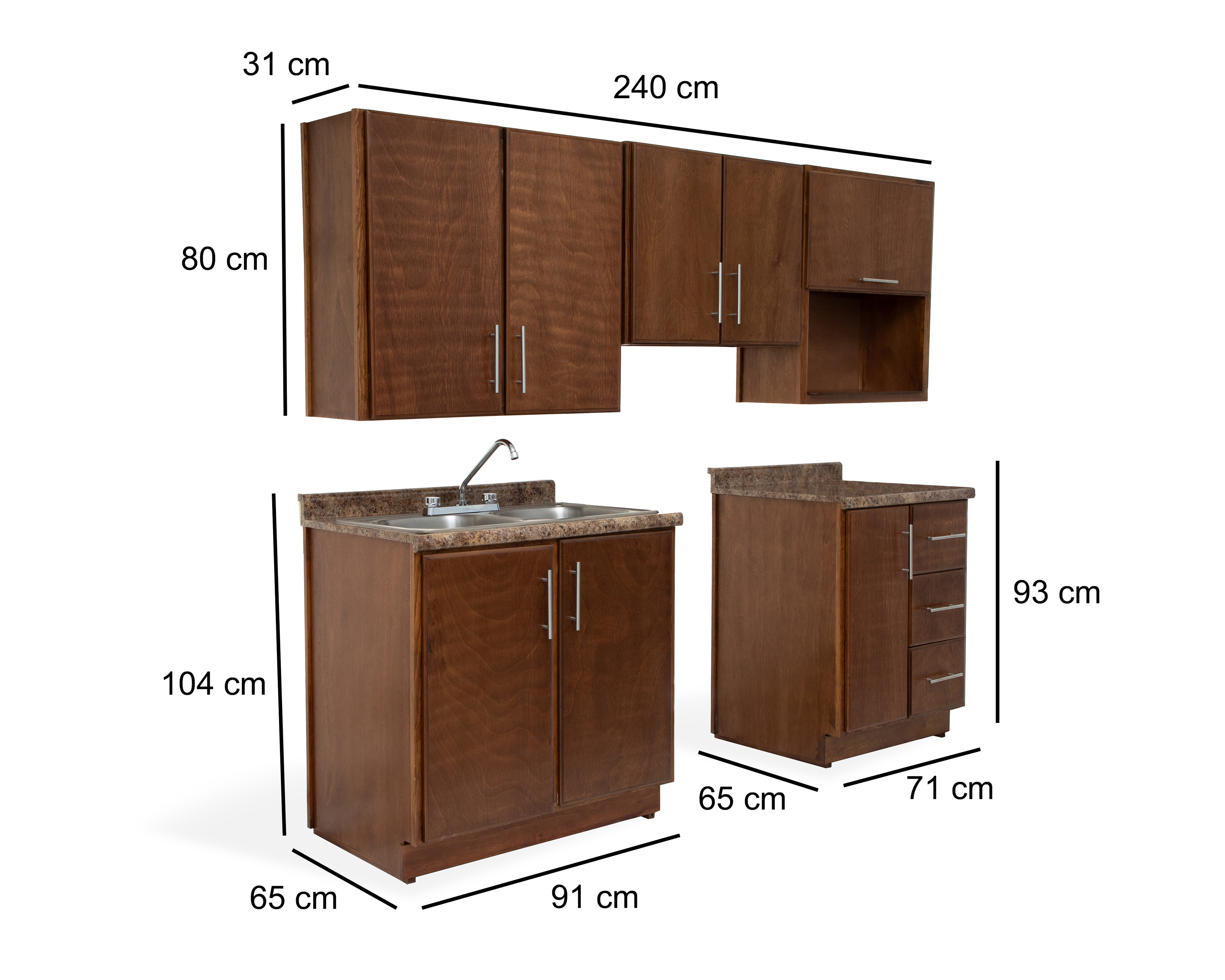 Foto 8 | Foto 8 | Cocina Integral Austria Café 240 cm