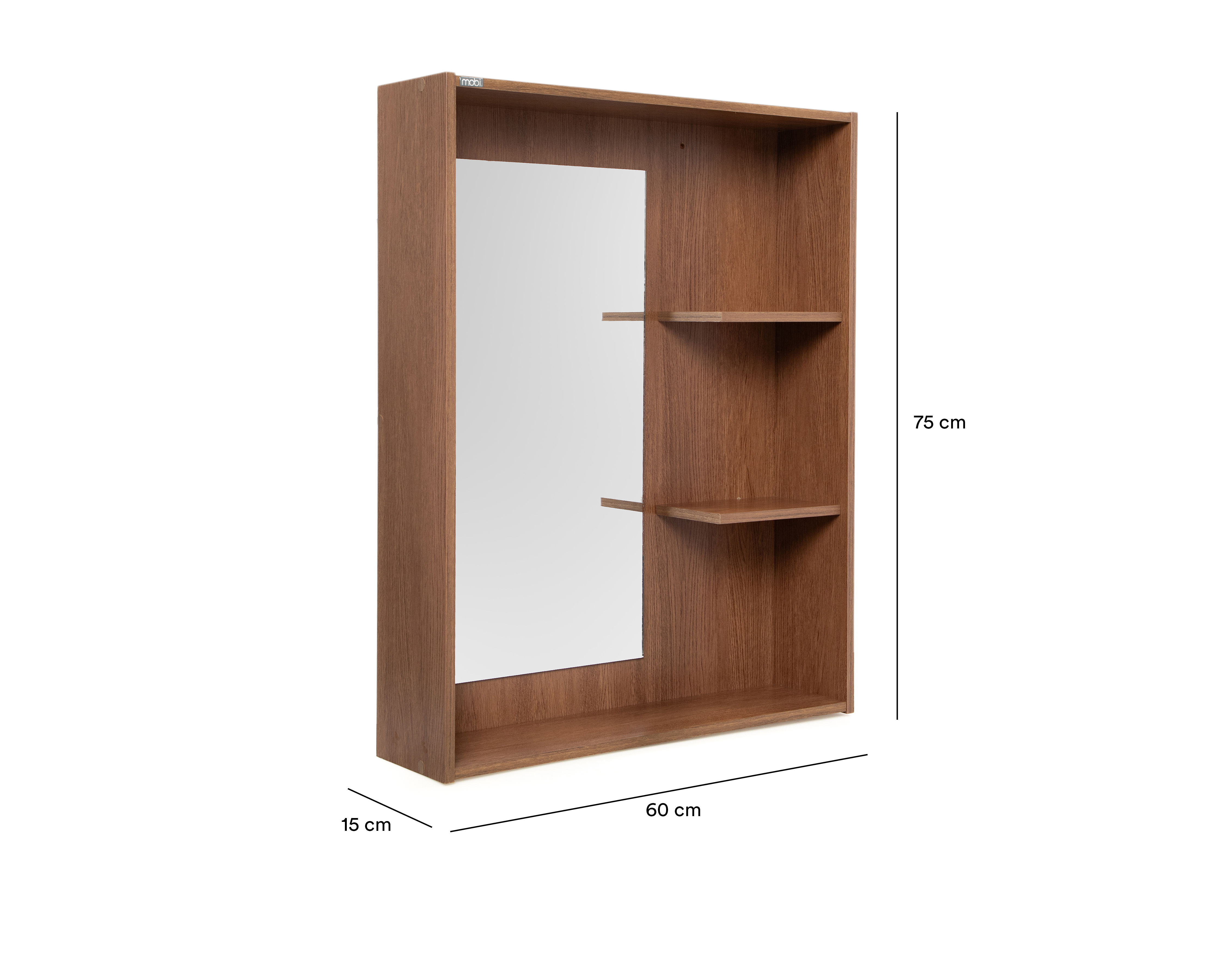 Foto 5 | Foto 5 | Espejo para Baño Mobi Marrón