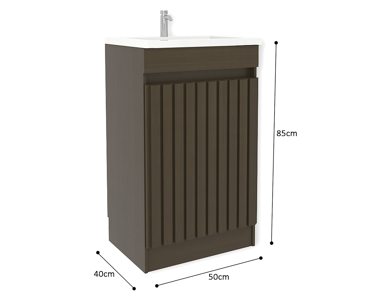 Foto 5 | Foto 5 | Mueble para Baño Mobi Laredo Café