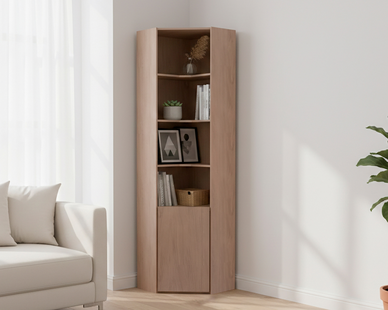 Foto 2 pulgar | Foto 1 | Esquinero Mobi Diana Nogal