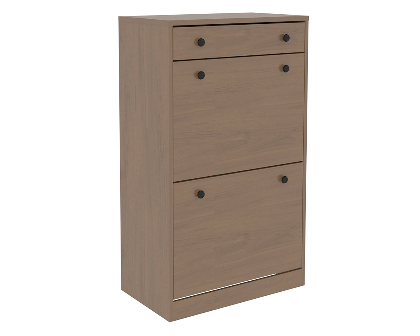 Foto 3 pulgar | Foto 2 | Zapatera de Madera Mobi Cartagena Nogal