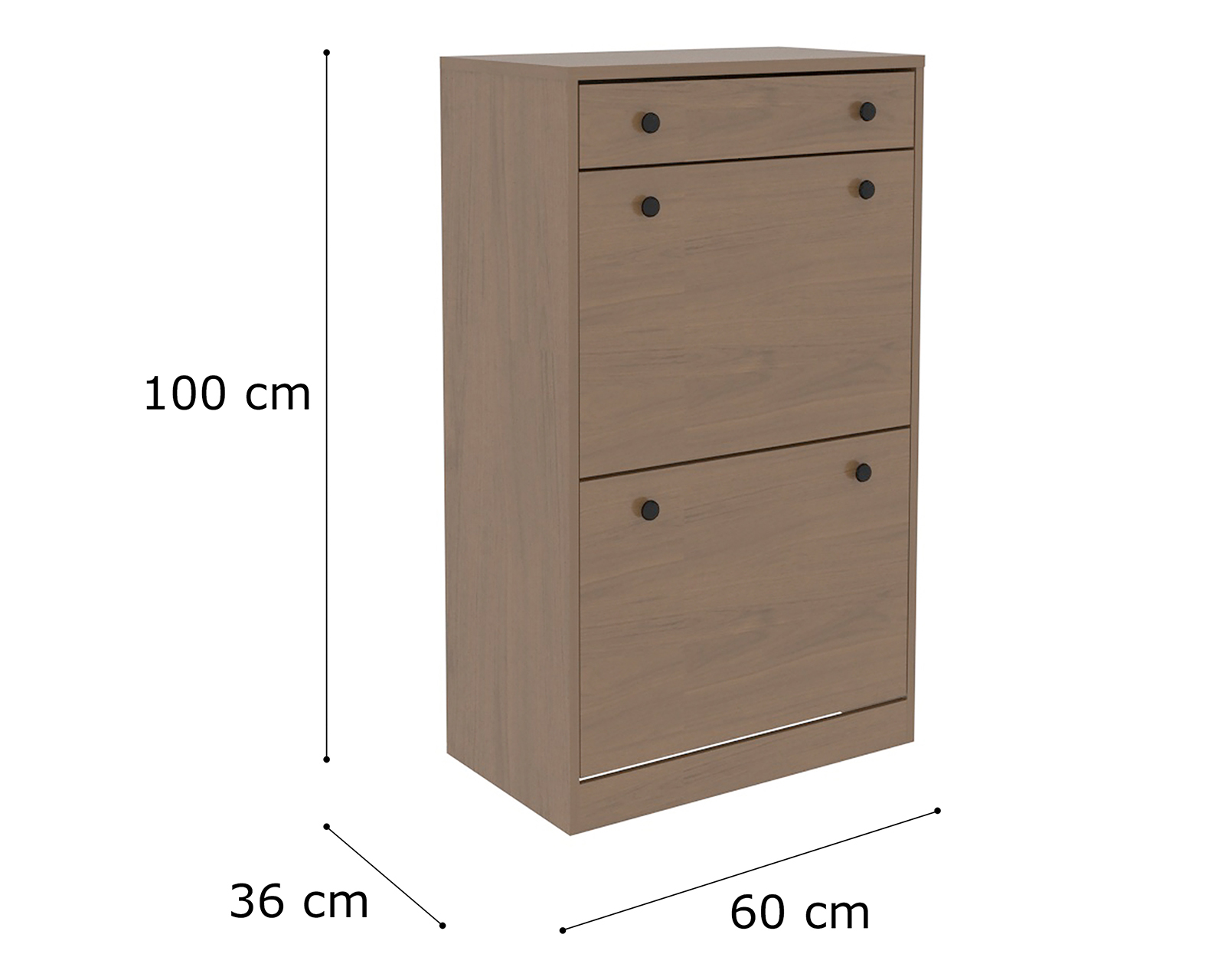 Foto 4 | Foto 4 | Zapatera de Madera Mobi Cartagena Nogal