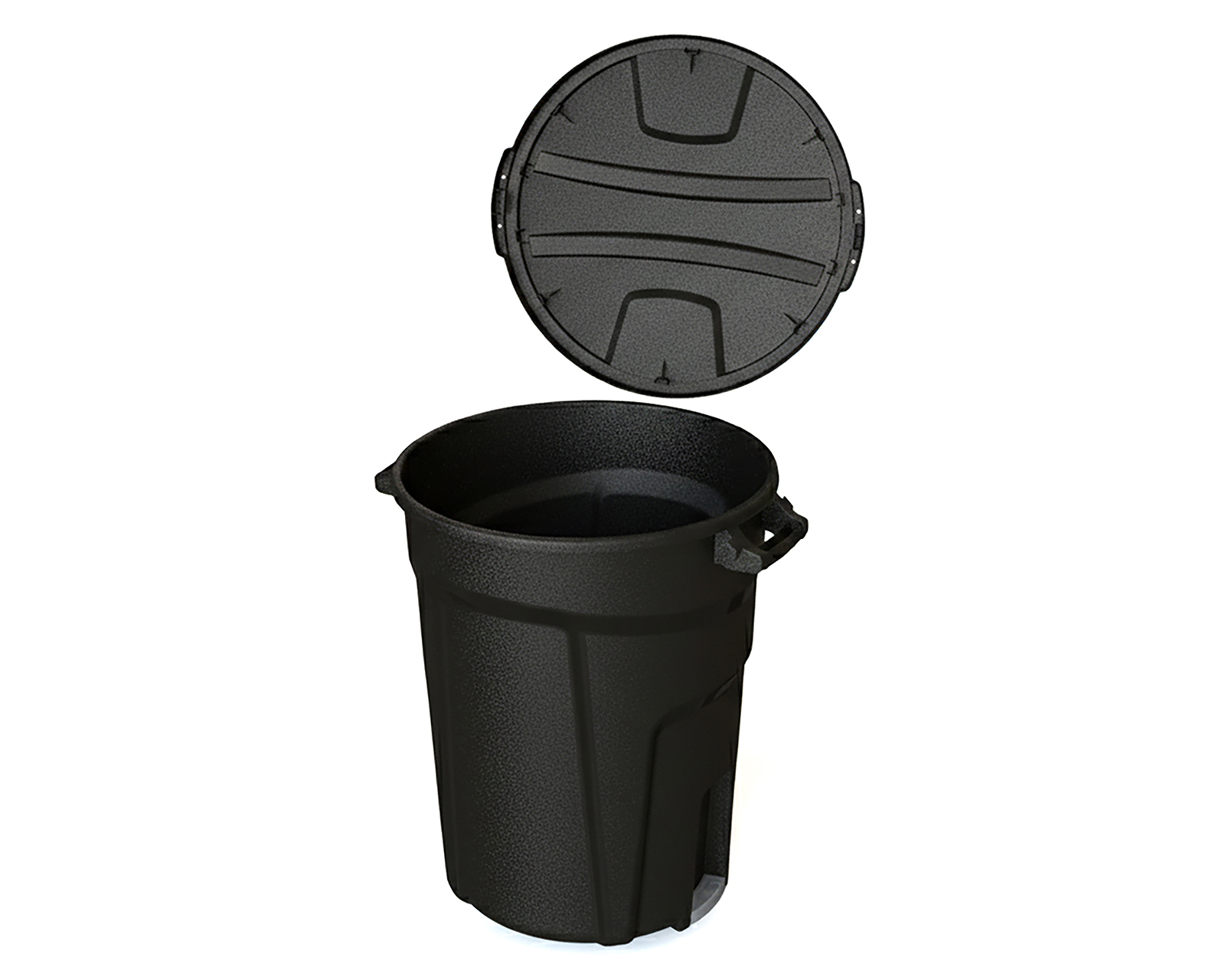 Foto 5 pulgar | Foto 4 | Bote de Basura de Polipropileno Olimpo Negro