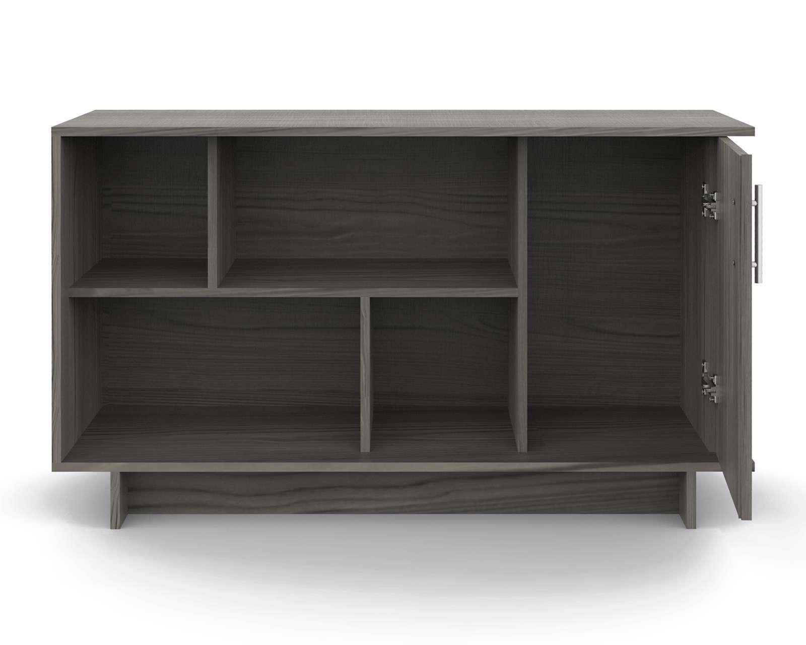 Foto 5 pulgar | Foto 4 | Mesa para Televisión Alfa Gris