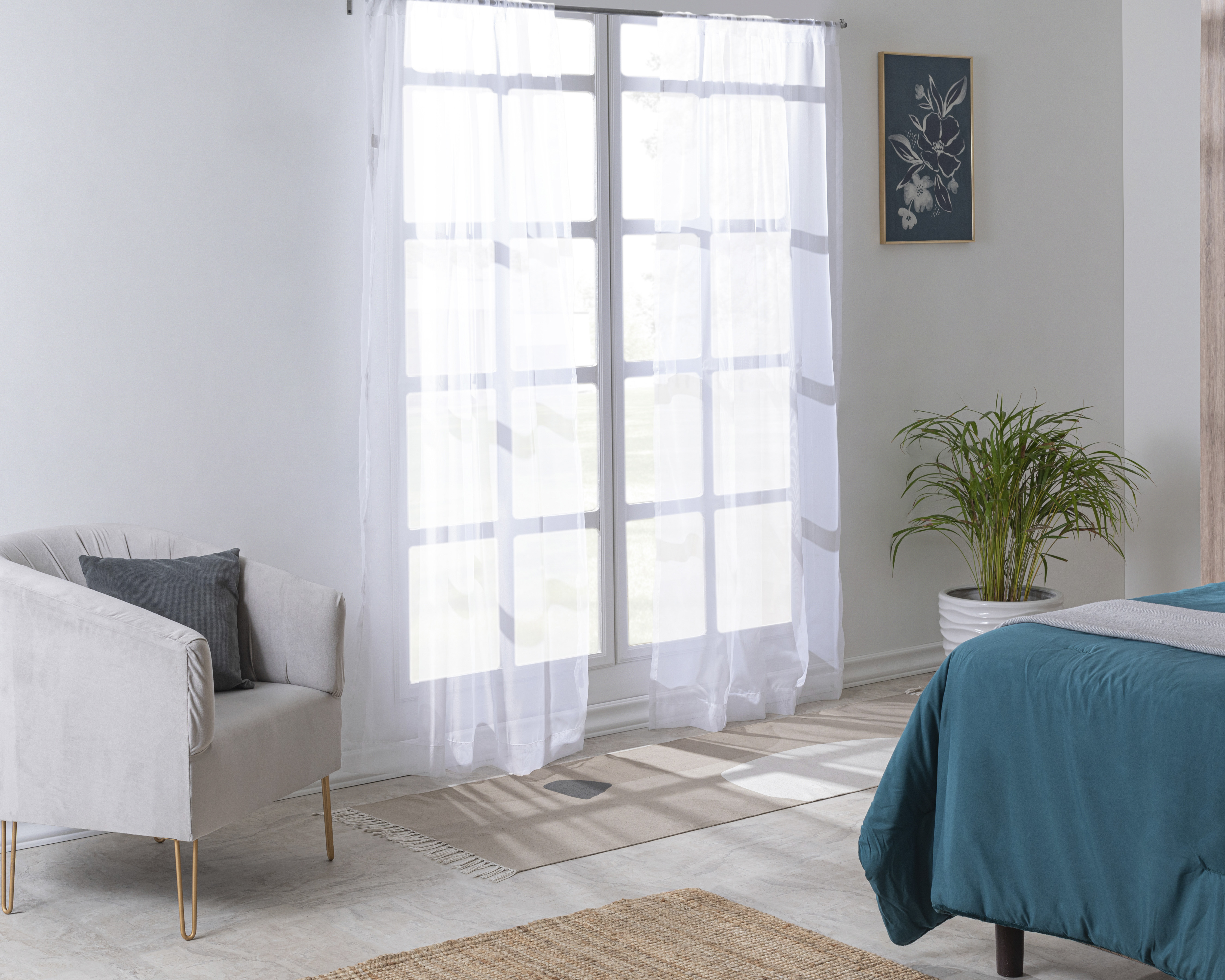 Foto 2 pulgar | Foto 1 | Cortinas 280 x 210 cm de Poliéster