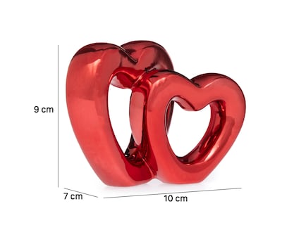 Foto 6 | Foto 6 | Escultura de Corazones Redlove de Cerámica