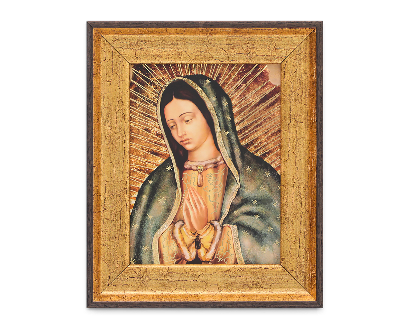 Foto 2 pulgar | Foto 1 | Cuadro Decorativo Virgen Devoción Estampa Italiana