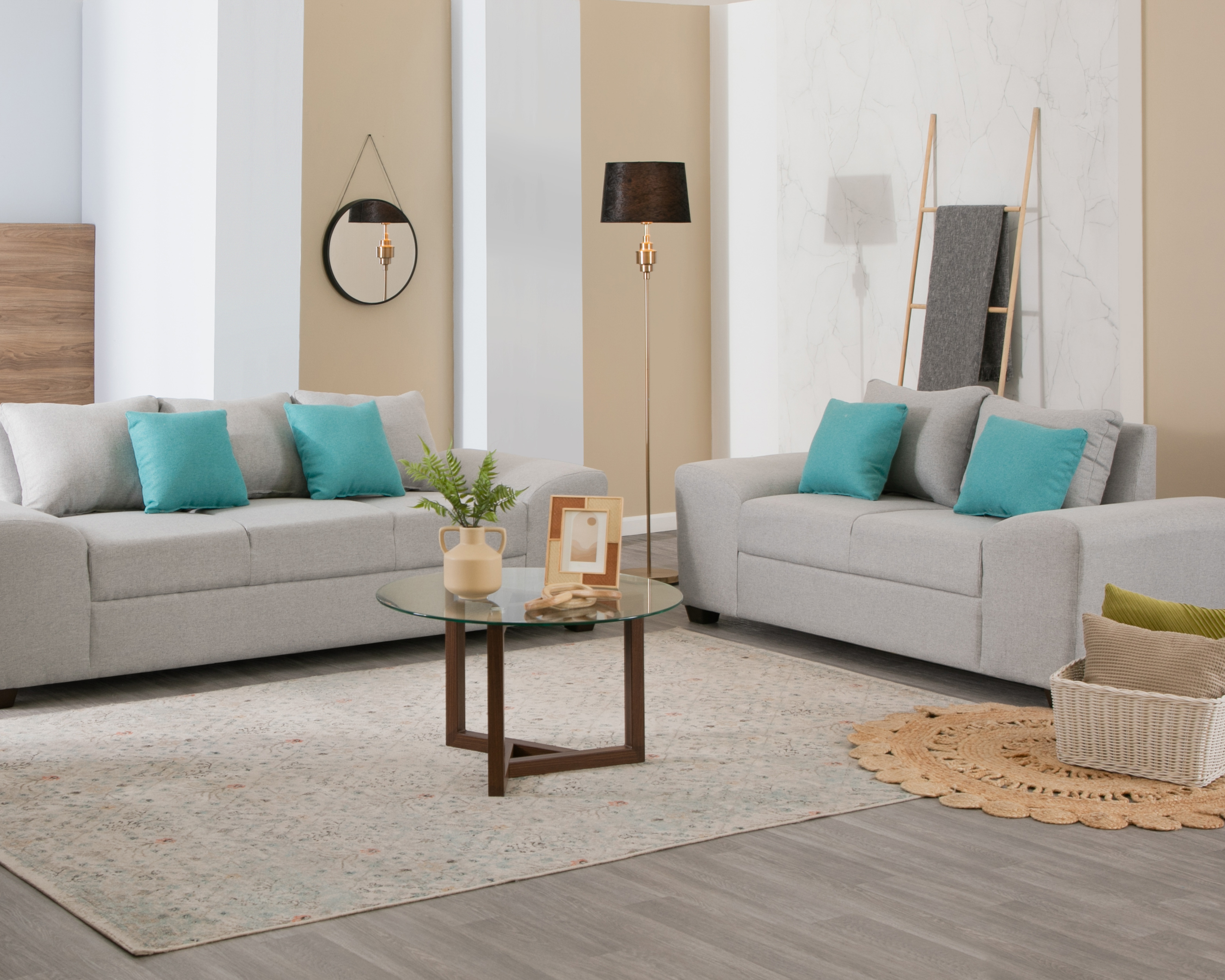 Foto 8 pulgar | Foto 7 | Loveseat Aura Contemporáneo