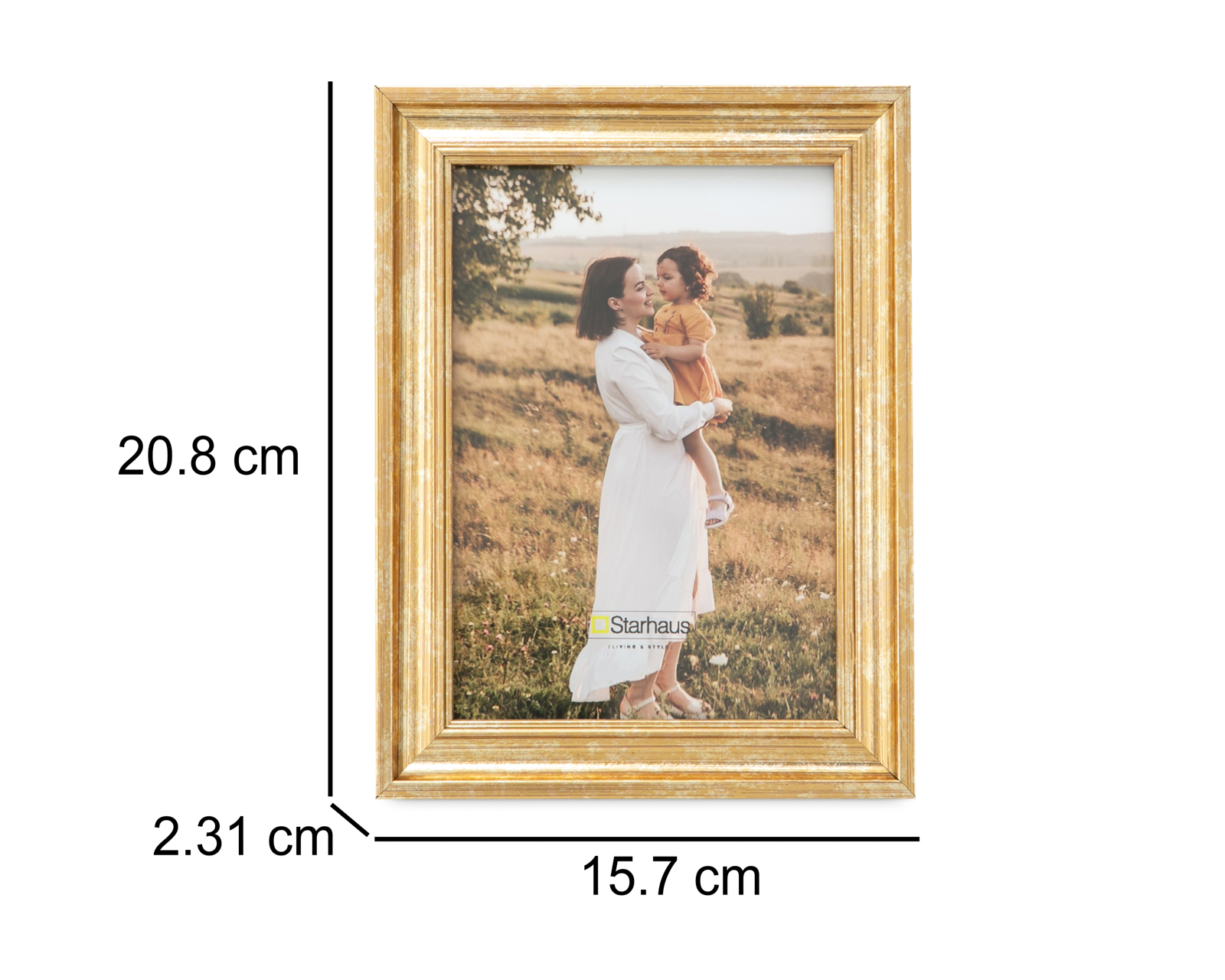 Foto 6 pulgar | Foto 5 | Portarretrato de Plástico Starhaus 5 x 7"