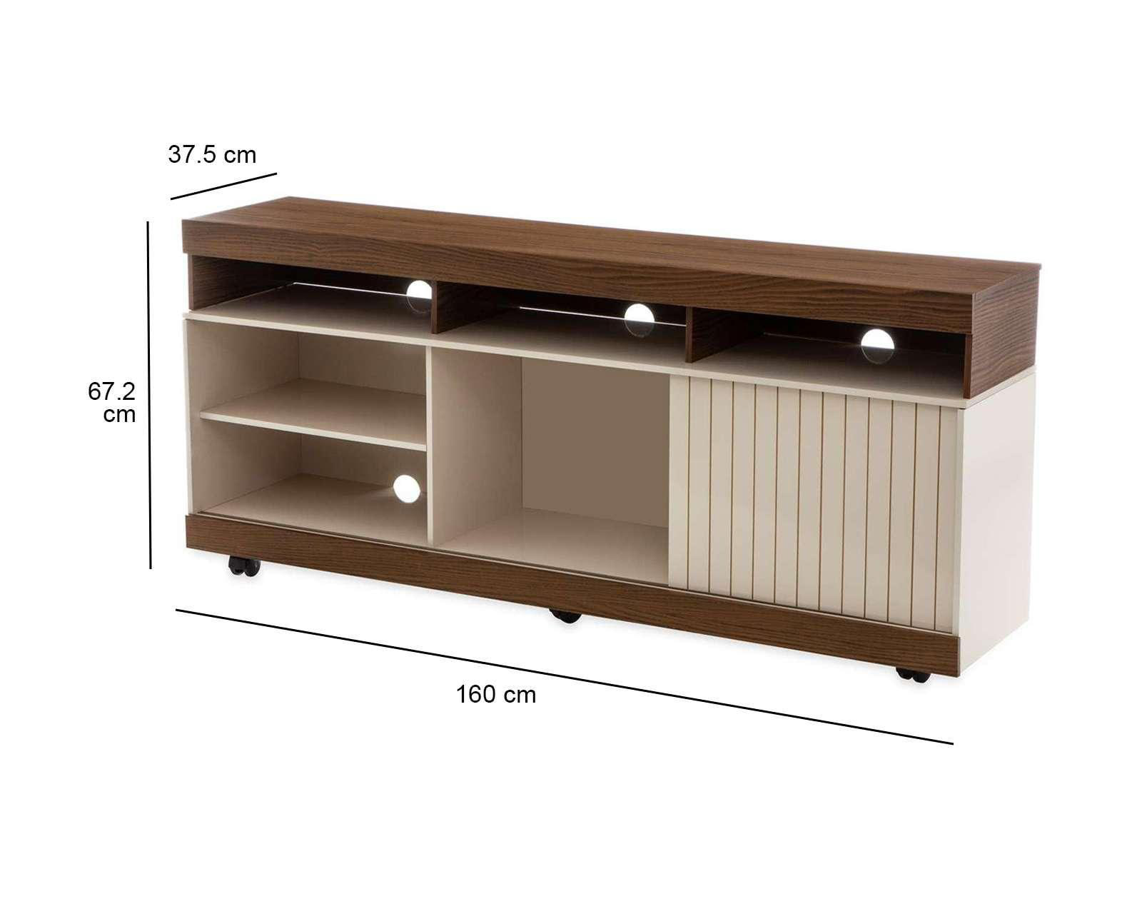 Foto 7 | Foto 7 | Mesa para Televisión Alva Beige