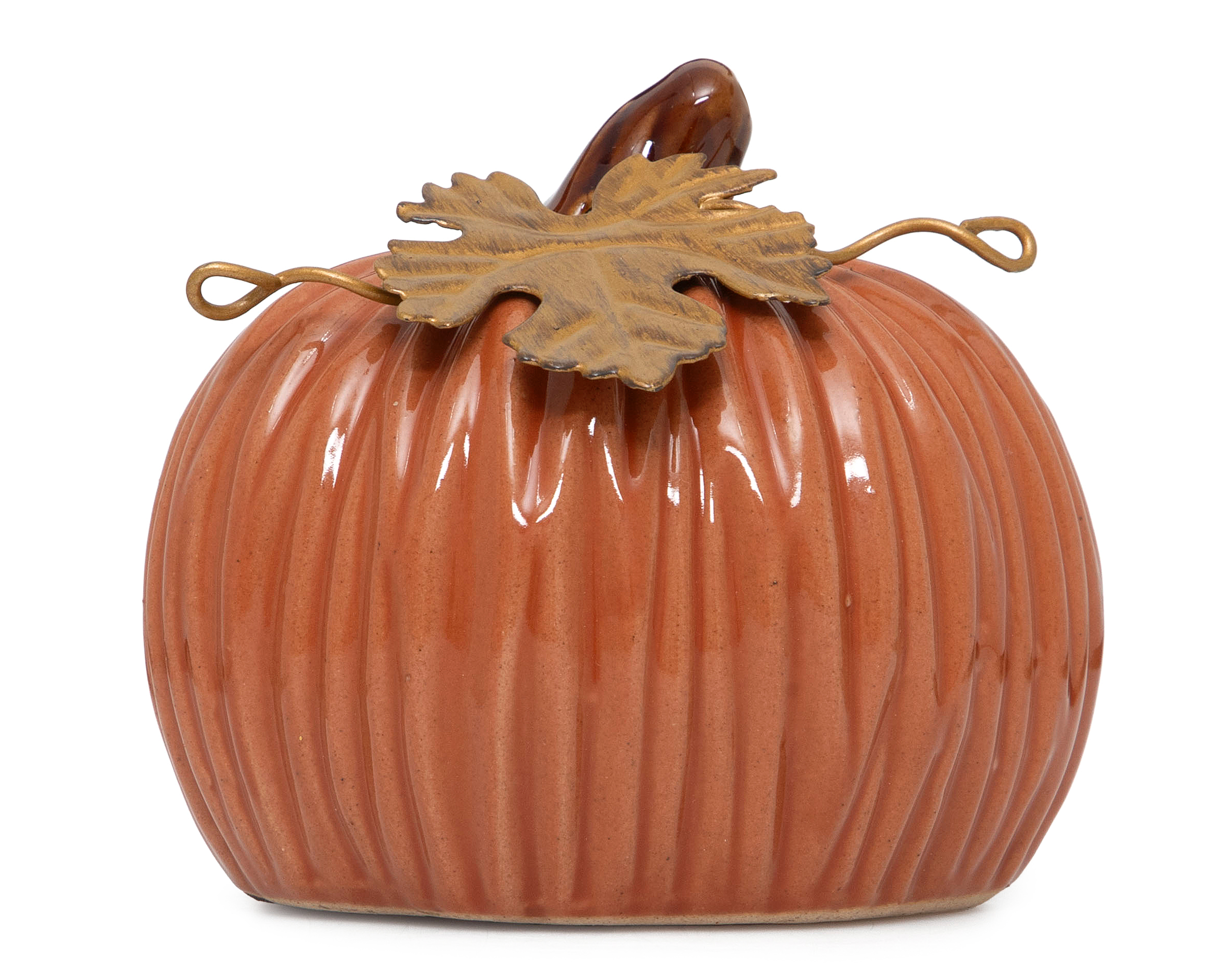 Foto 1 | Foto 1 | Escultura de Calabaza Char de Cerámica