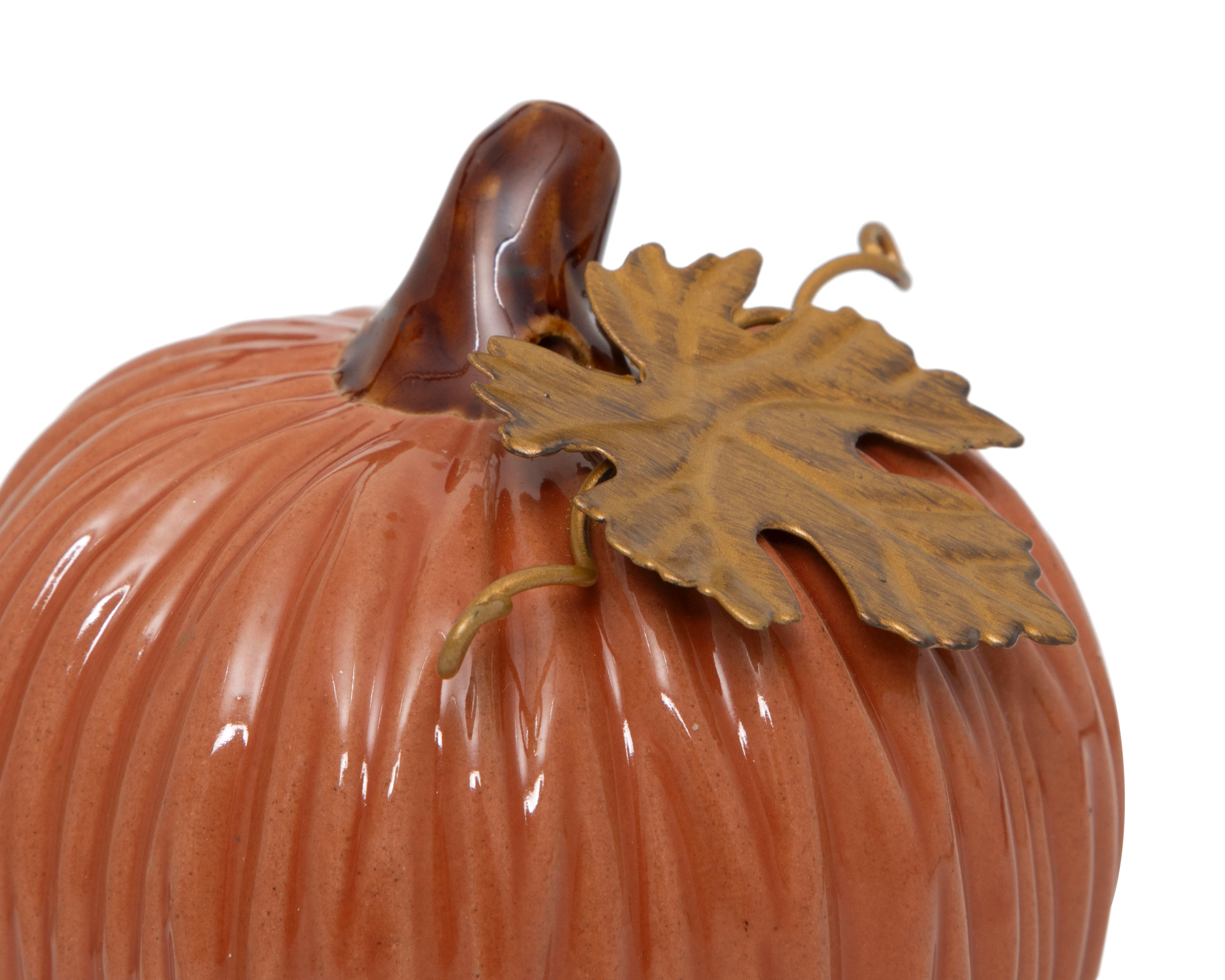 Foto 3 | Foto 3 | Escultura de Calabaza Char de Cerámica