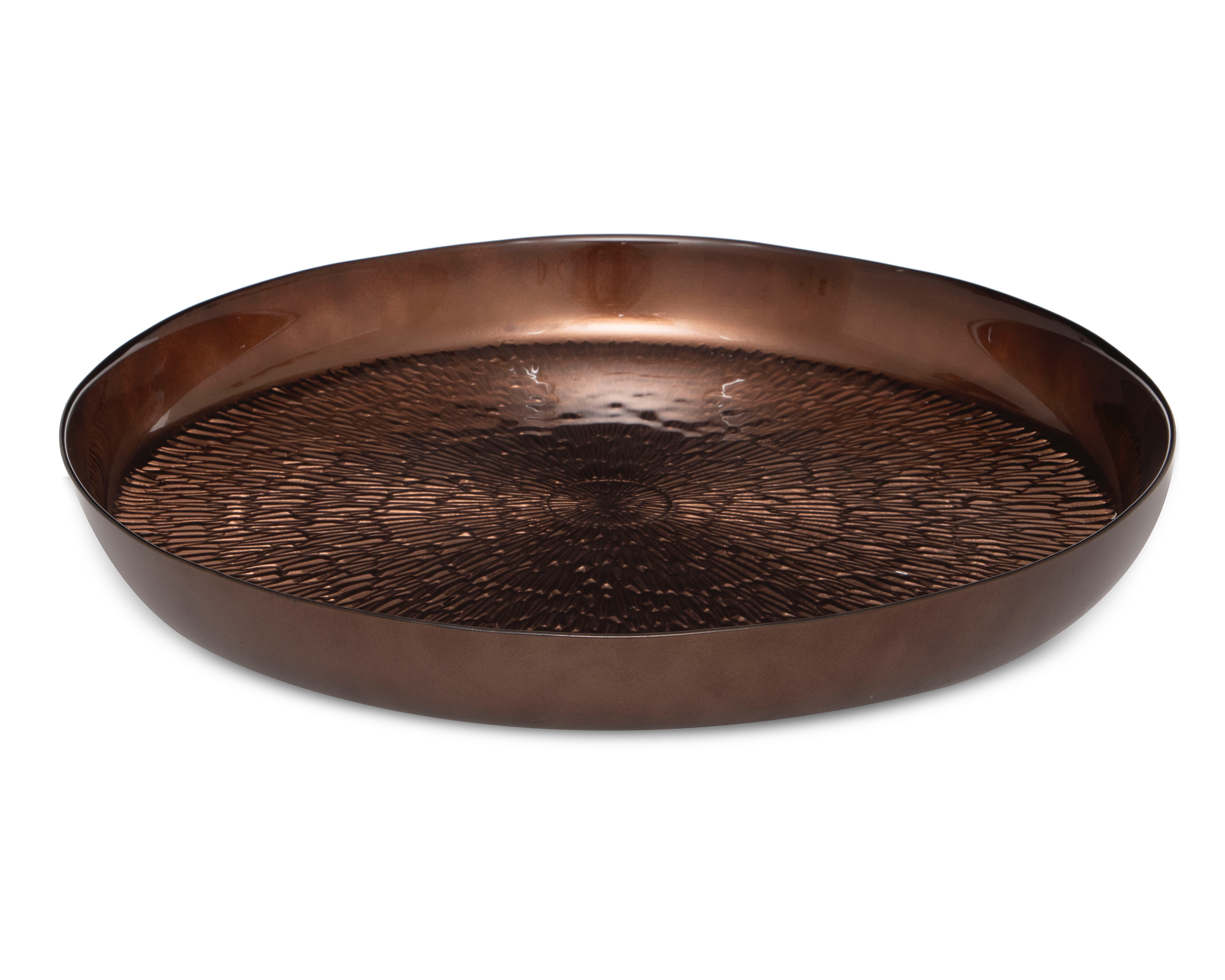 Foto 2 pulgar | Foto 1 | Charola Decorativa Padua de Cristal