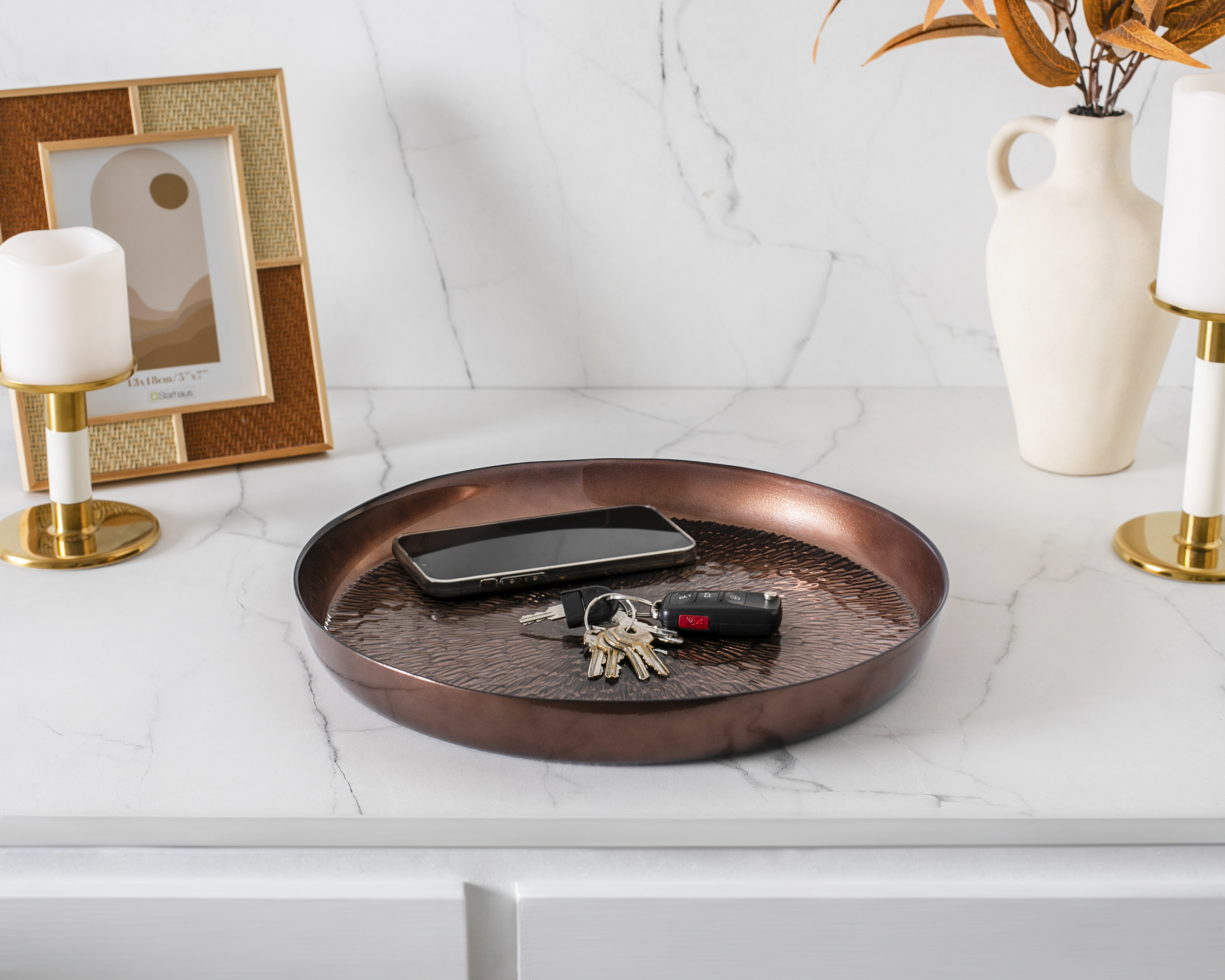 Foto 5 pulgar | Foto 4 | Charola Decorativa Padua de Cristal