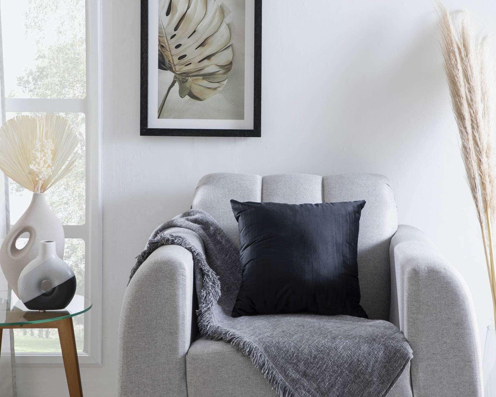 Foto 5 | Foto 5 | Cojín Decorativo Karim negro