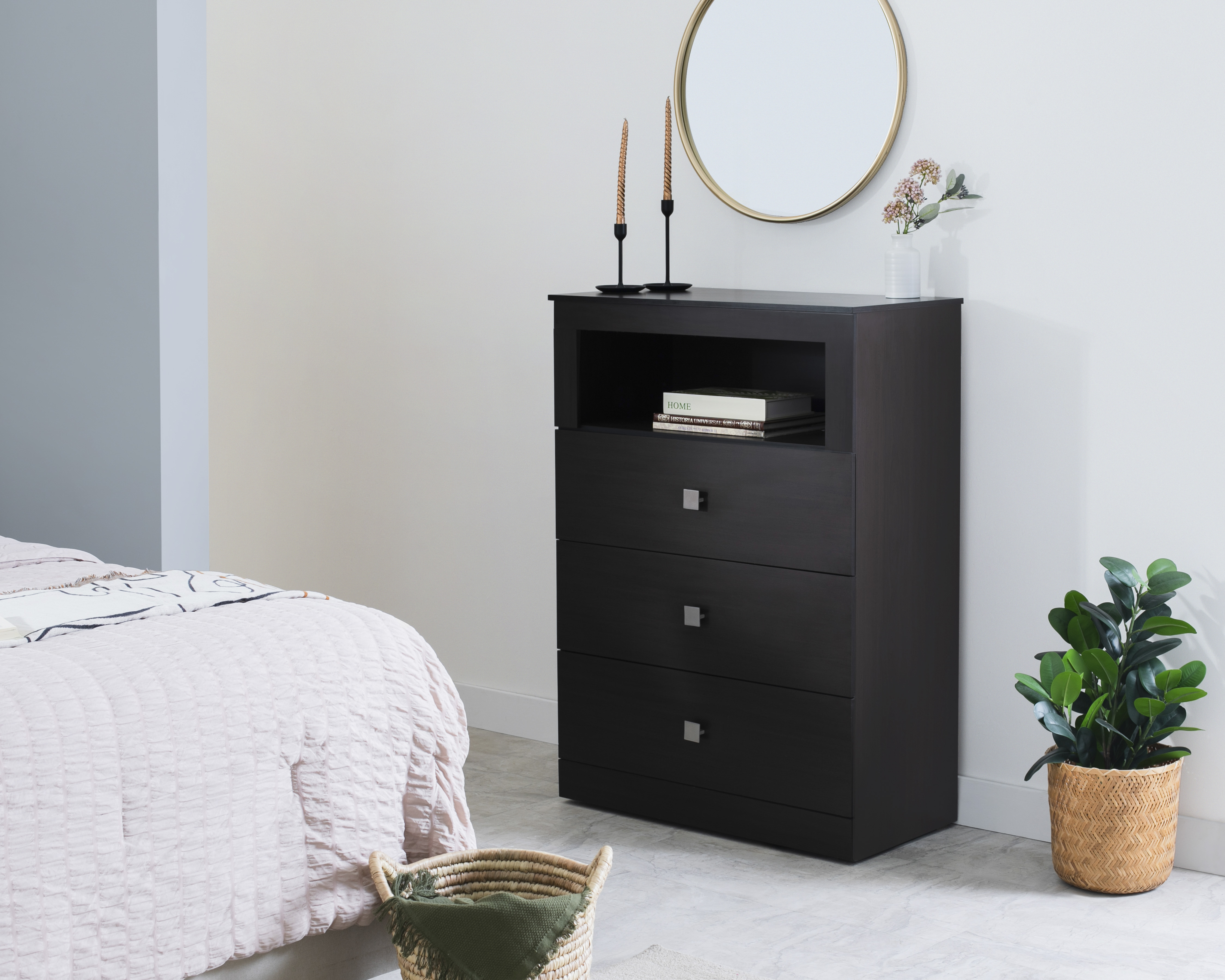 Foto 1 | Foto 1 | Cómoda Mobi Florencia Chocolate 80 cm