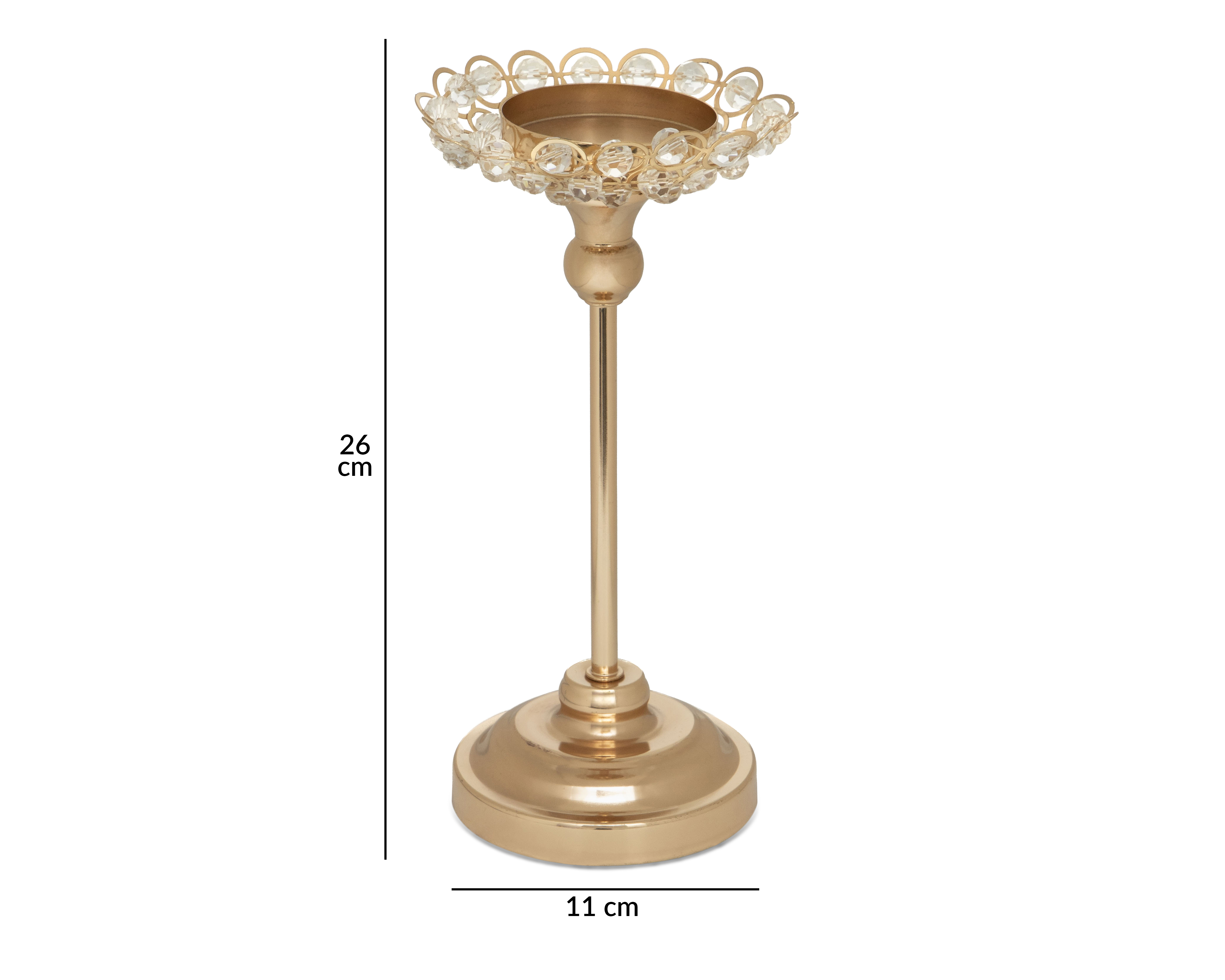 Foto 6 pulgar | Foto 5 | Candelabro Shine B de Metal