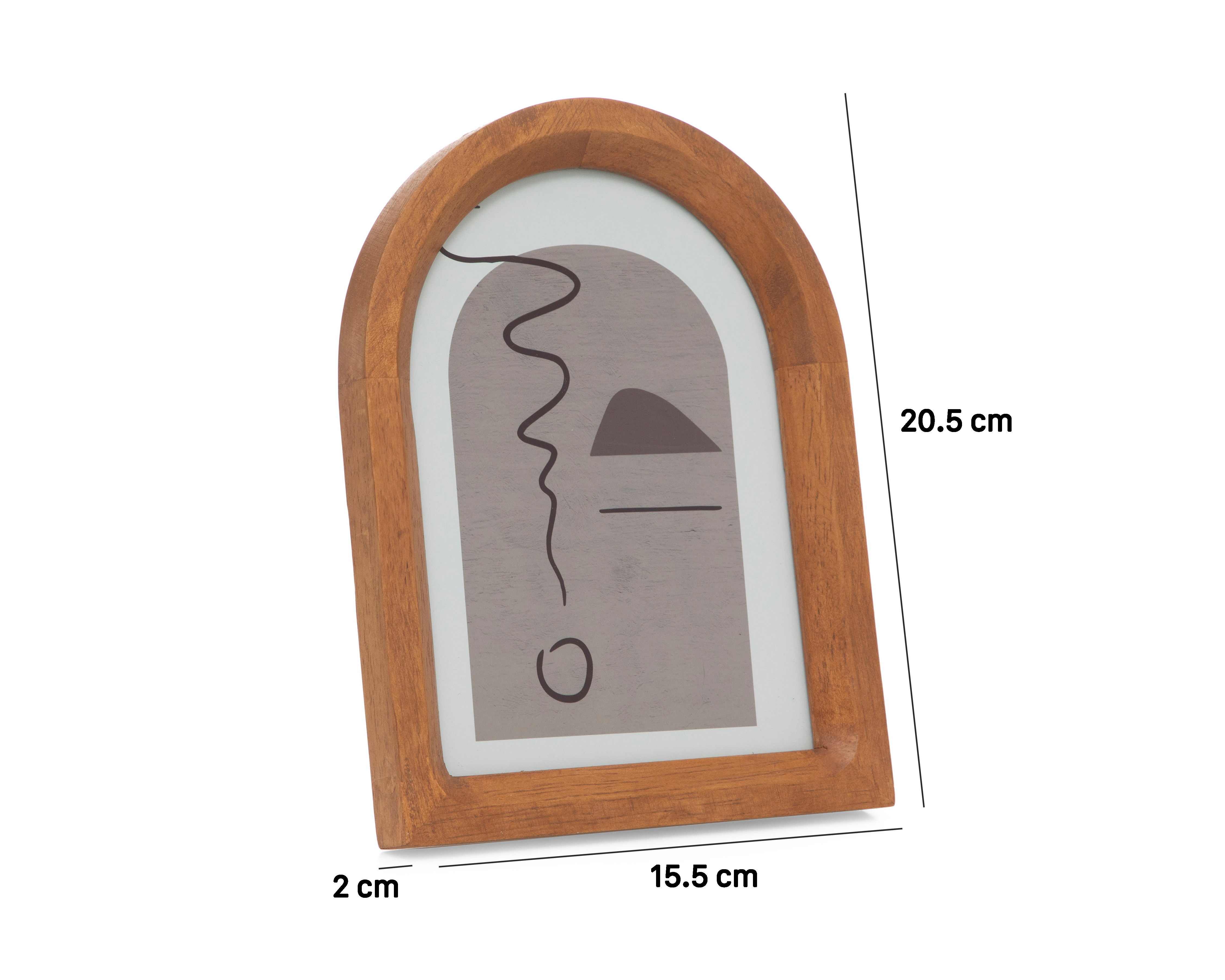 Foto 5 | Foto 5 | Portarretrato de Madera Starhaus 5 x 7 Pulgadas
