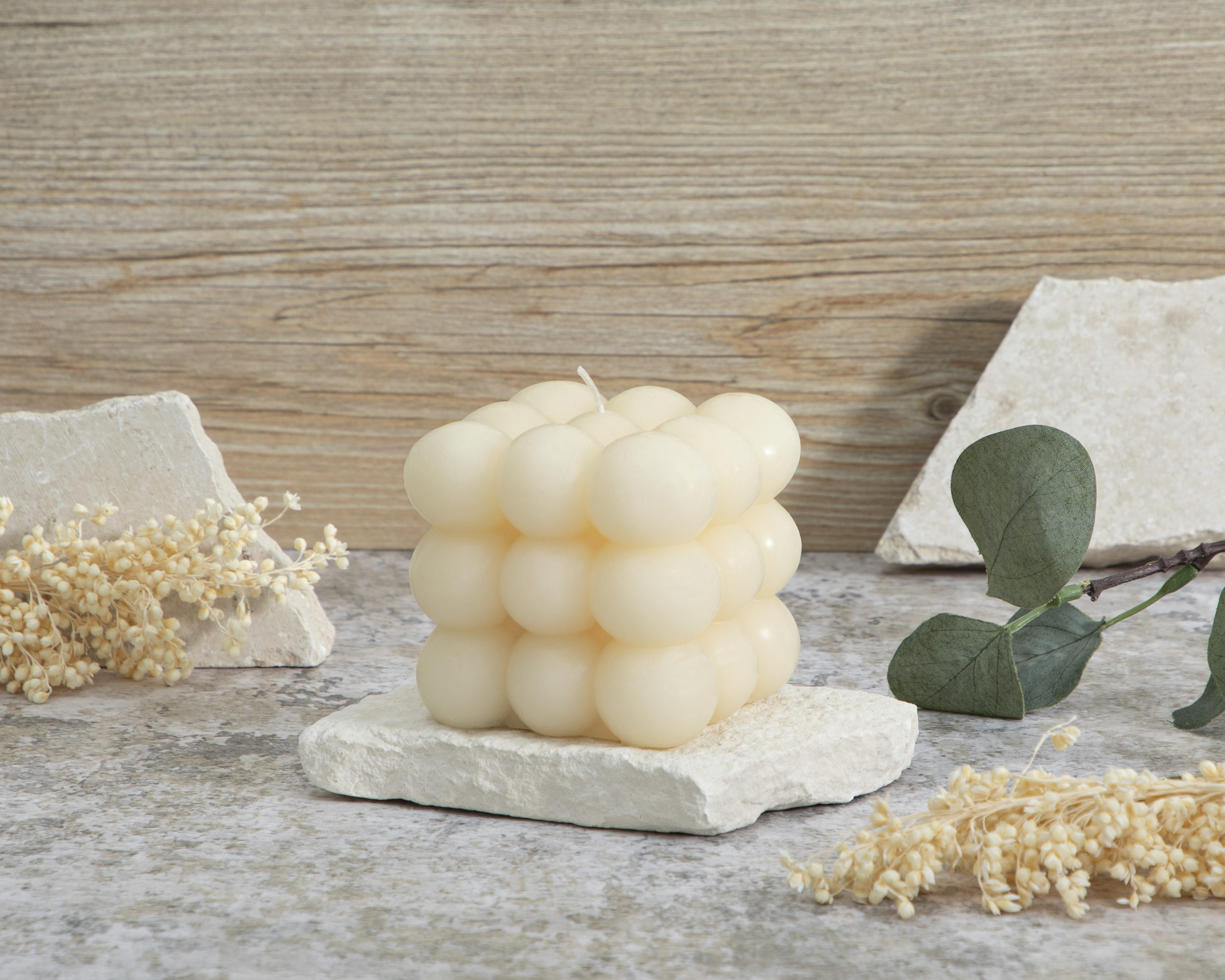 Foto 4 | Foto 4 | Vela Decorativa Beige