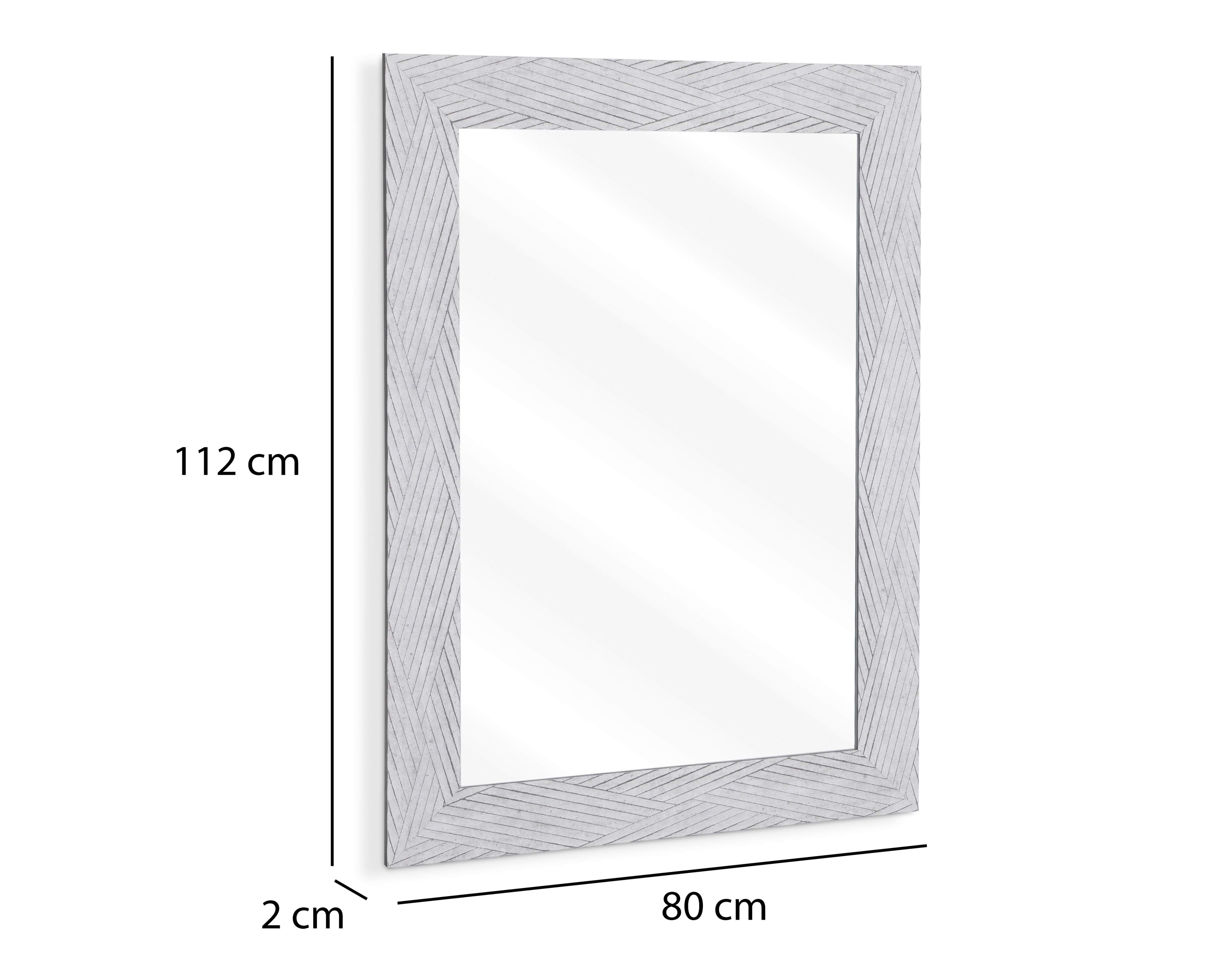 Foto 5 | Foto 5 | Espejo Rectangular Elie 80 x 112 cm