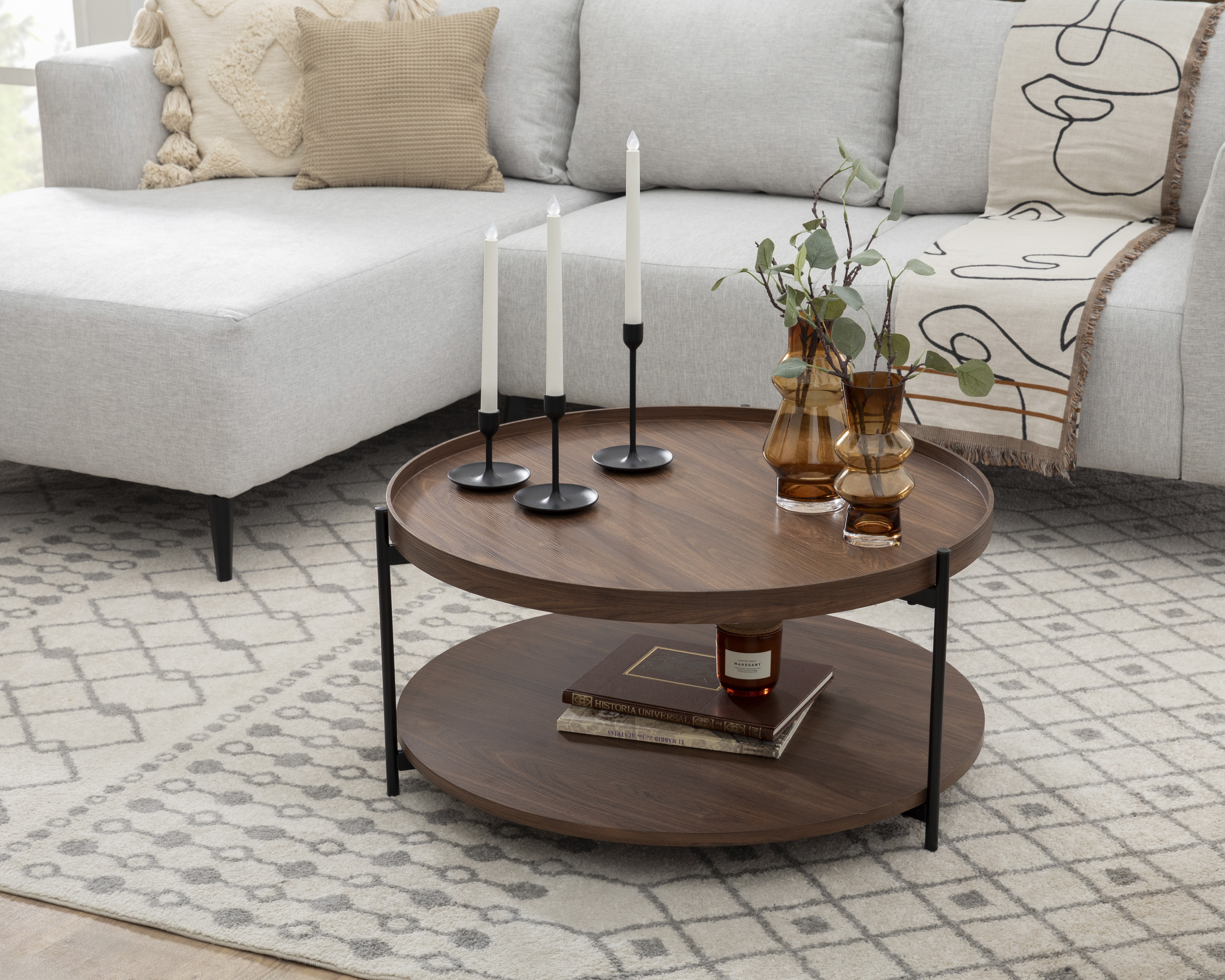 Mesa de Centro para Sala Ikal de Madera Brenda