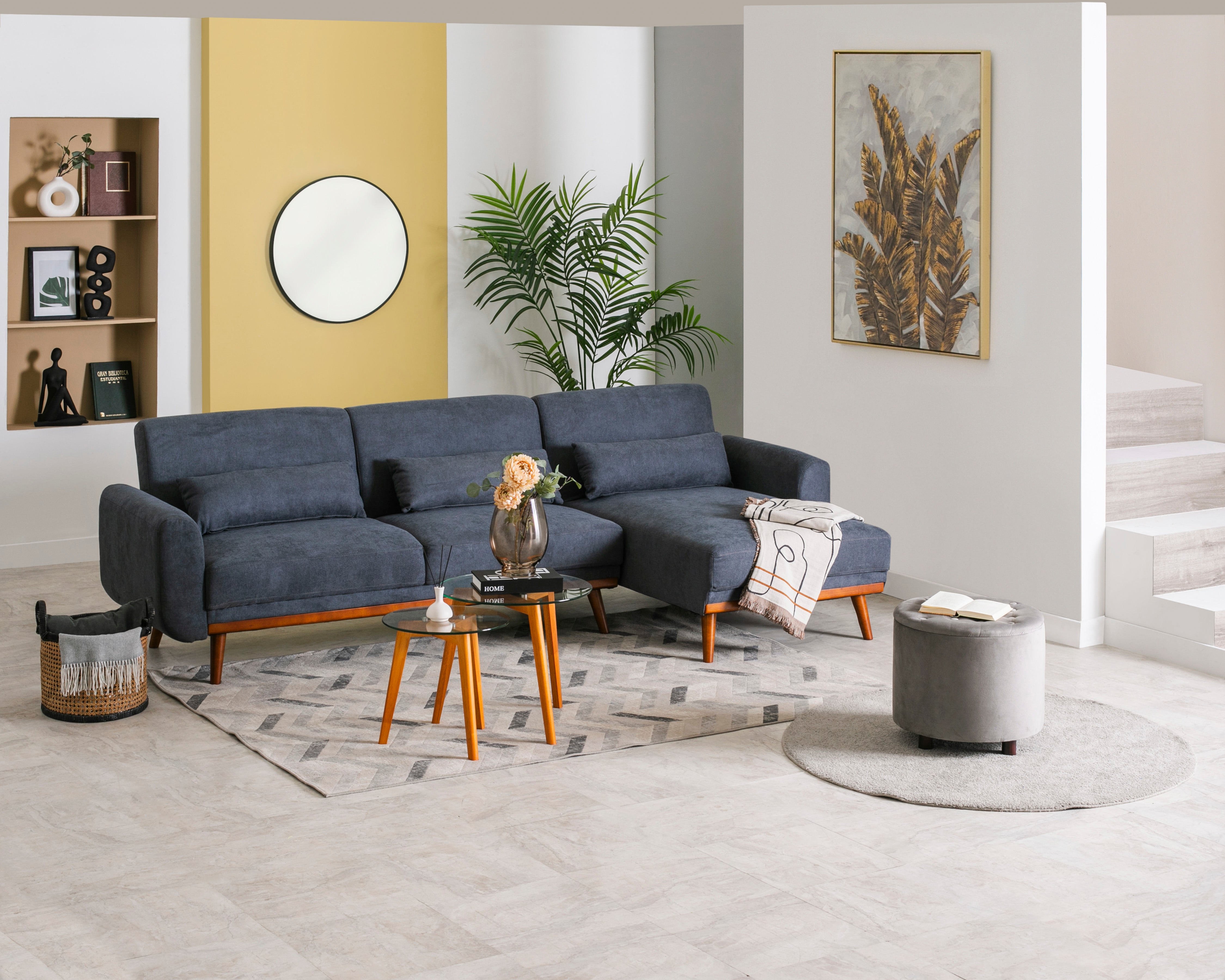 Sala Esquinera Erika Contemporánea 2 Piezas