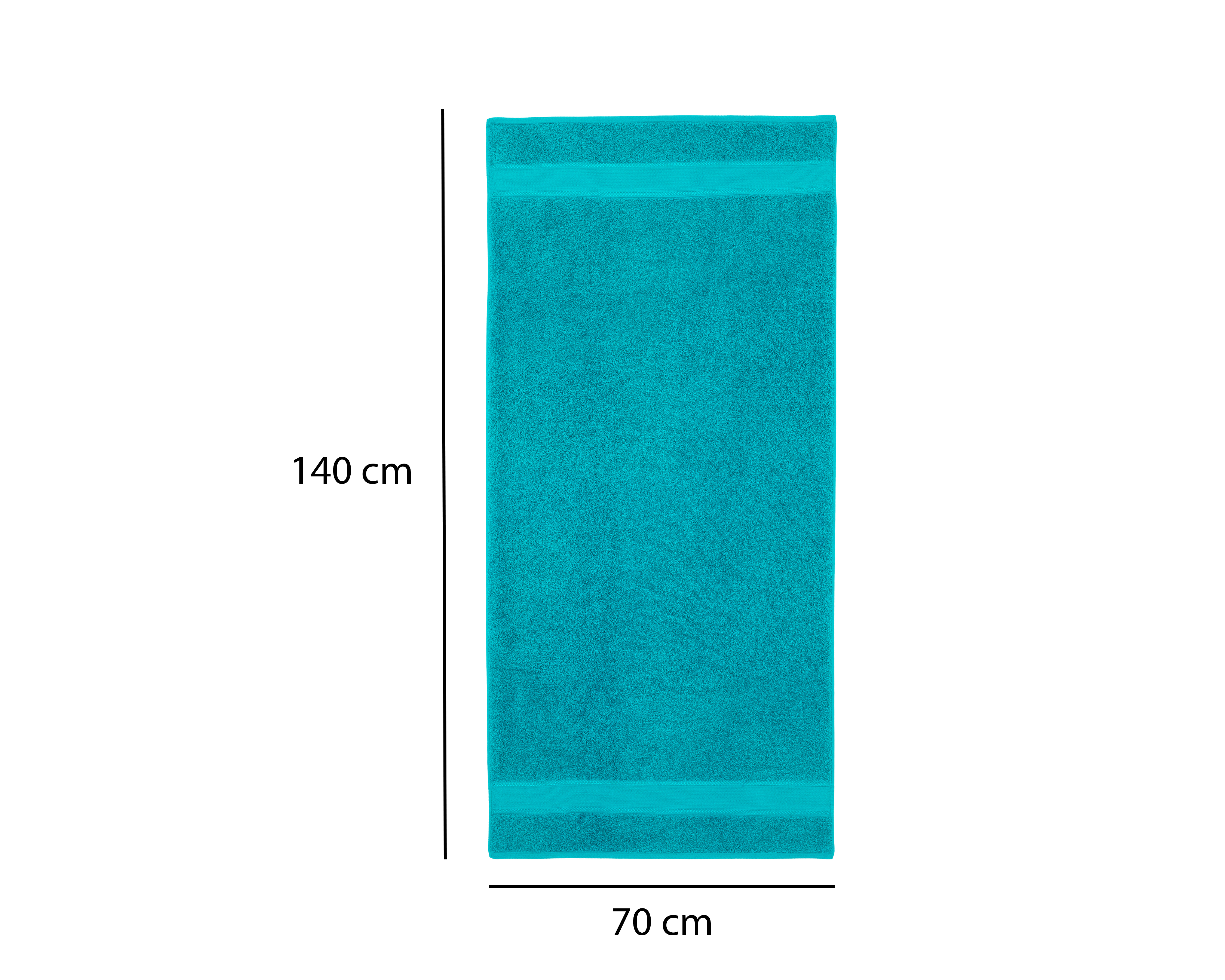 Foto 5 | Foto 5 | Toalla de Medio Baño Cottonella Granada Aqua 2 Piezas